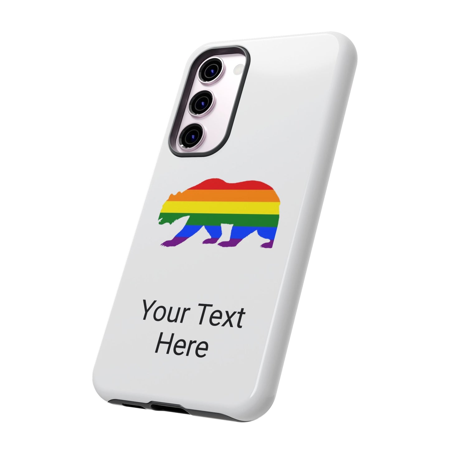 PRIDE BEAR Personalized Older Model Phone Cases - Tammy & Friends Travel