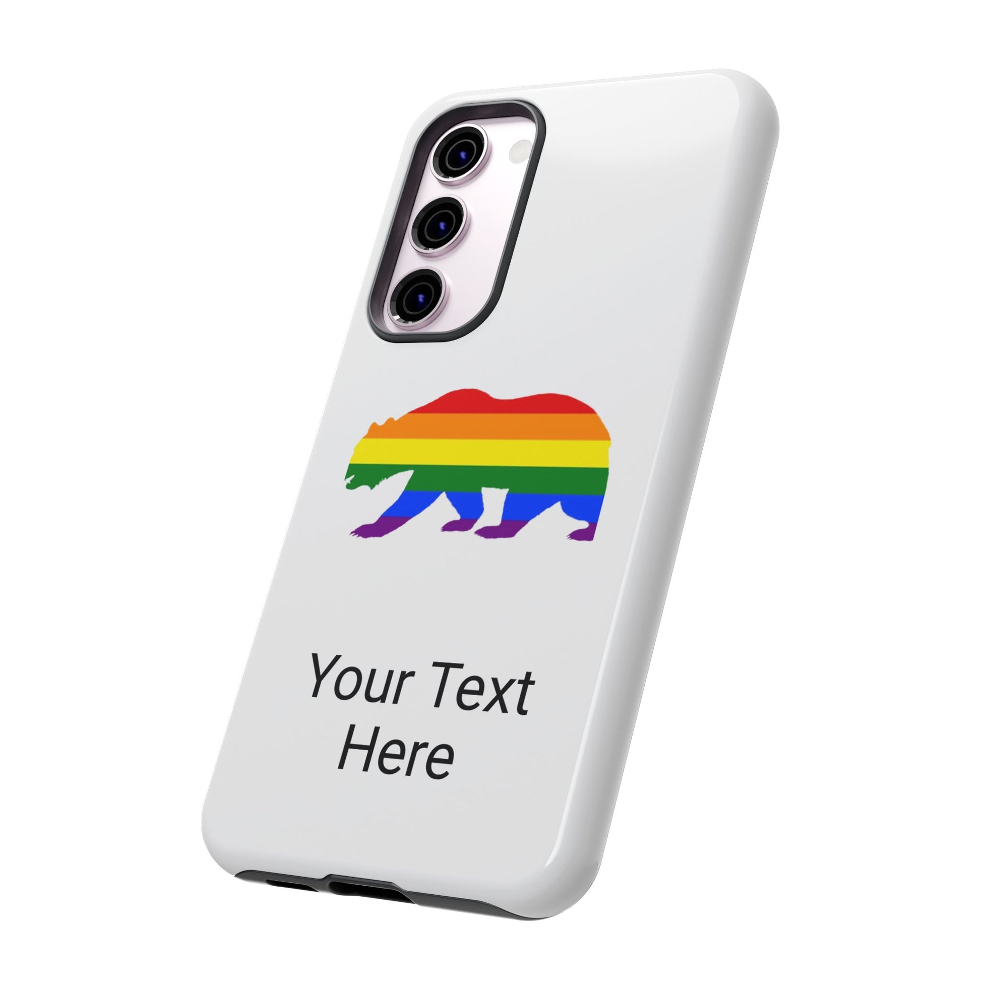 PRIDE BEAR Personalized Older Model Phone Cases - Tammy & Friends Travel