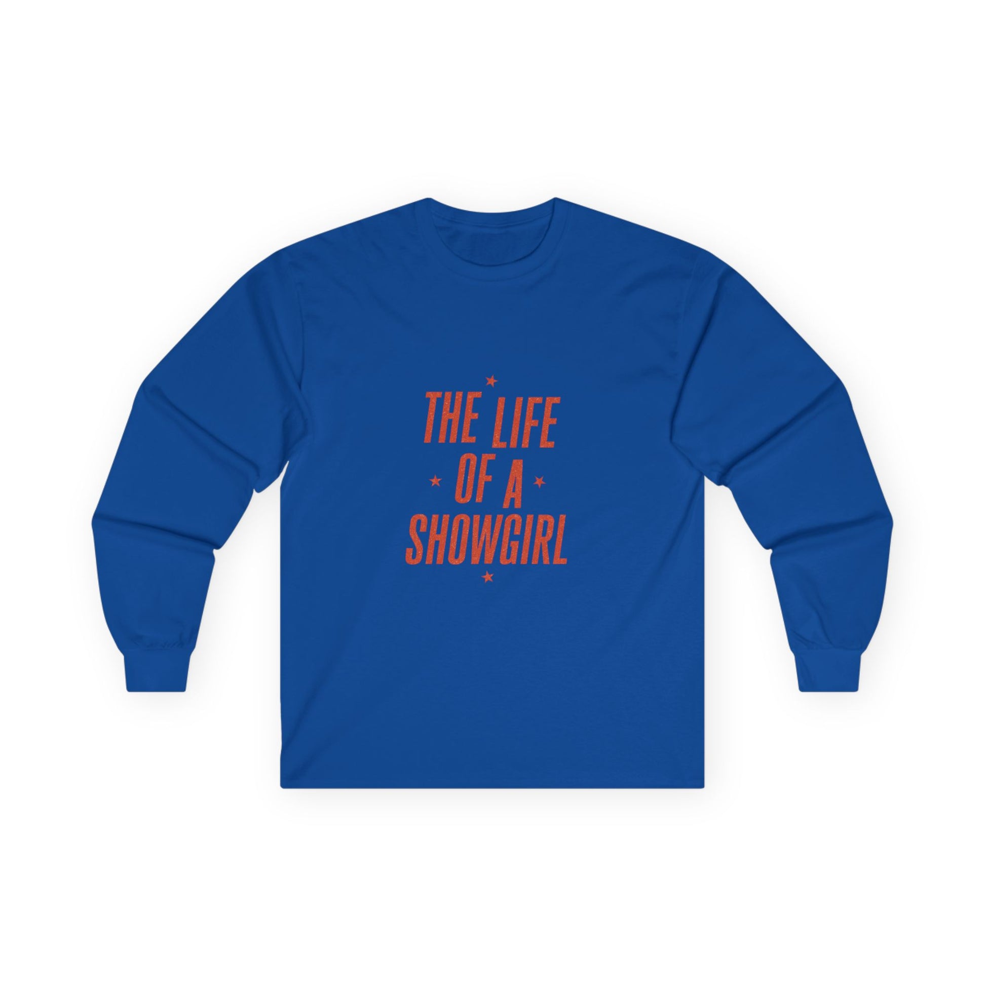 TAYLOR LIFE OF A SHOWGIRL- Unisex Long Sleeve T-Shirt Taylor Swift (NOT PERSONALIZED) - Tammy & Friends Travel