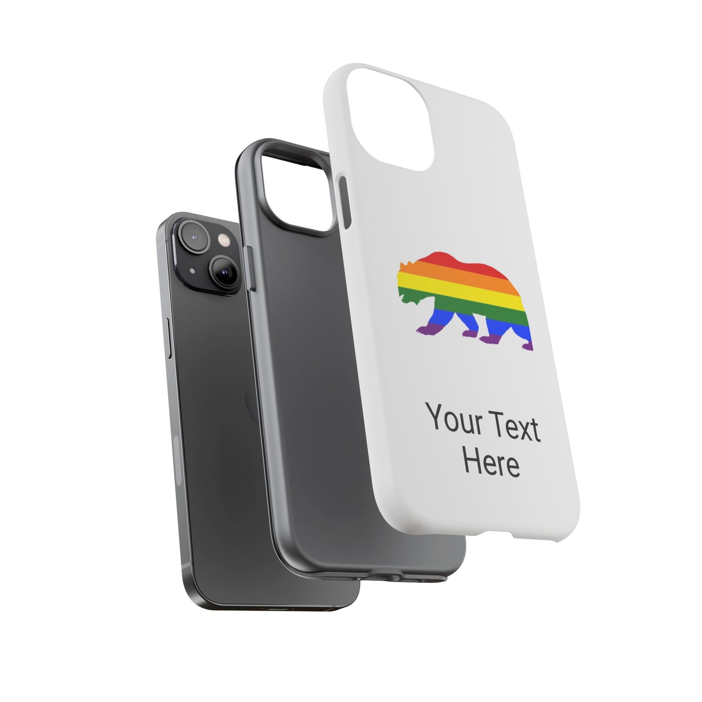 PRIDE BEAR - Phone Cases! NEWER models (NOT PERSONALIZED) - Tammy & Friends Travel