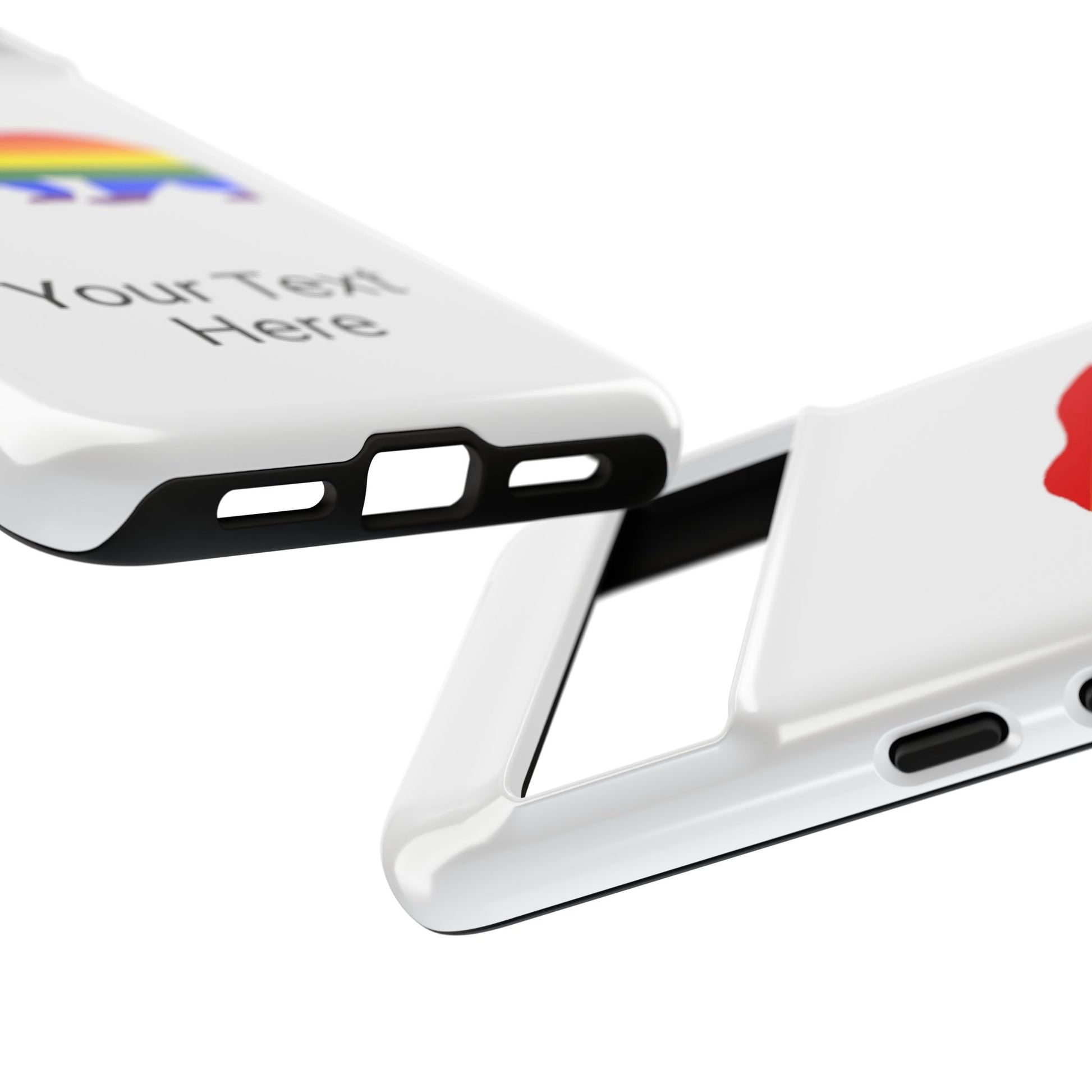 PRIDE BEAR Personalized Older Model Phone Cases - Tammy & Friends Travel