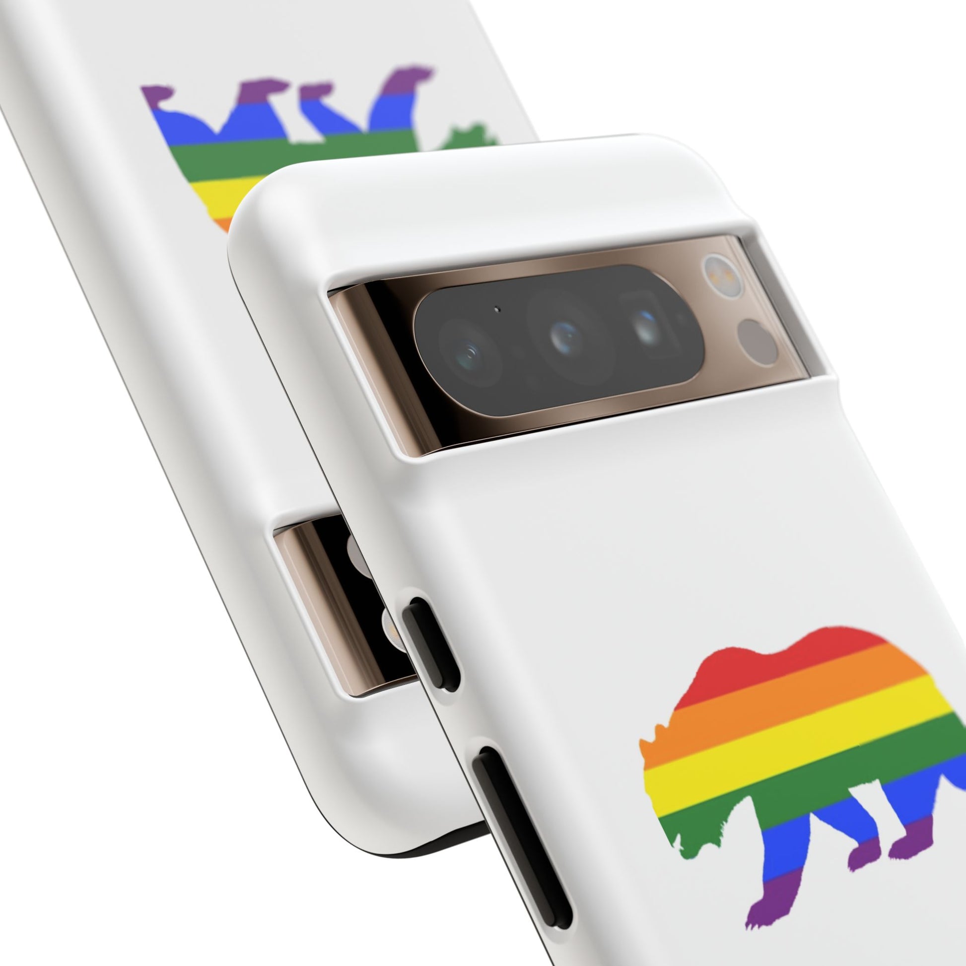 PRIDE BEAR Personalized Older Model Phone Cases - Tammy & Friends Travel