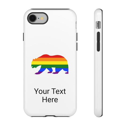 PRIDE BEAR - Phone Cases! NEWER models (NOT PERSONALIZED) - Tammy & Friends Travel