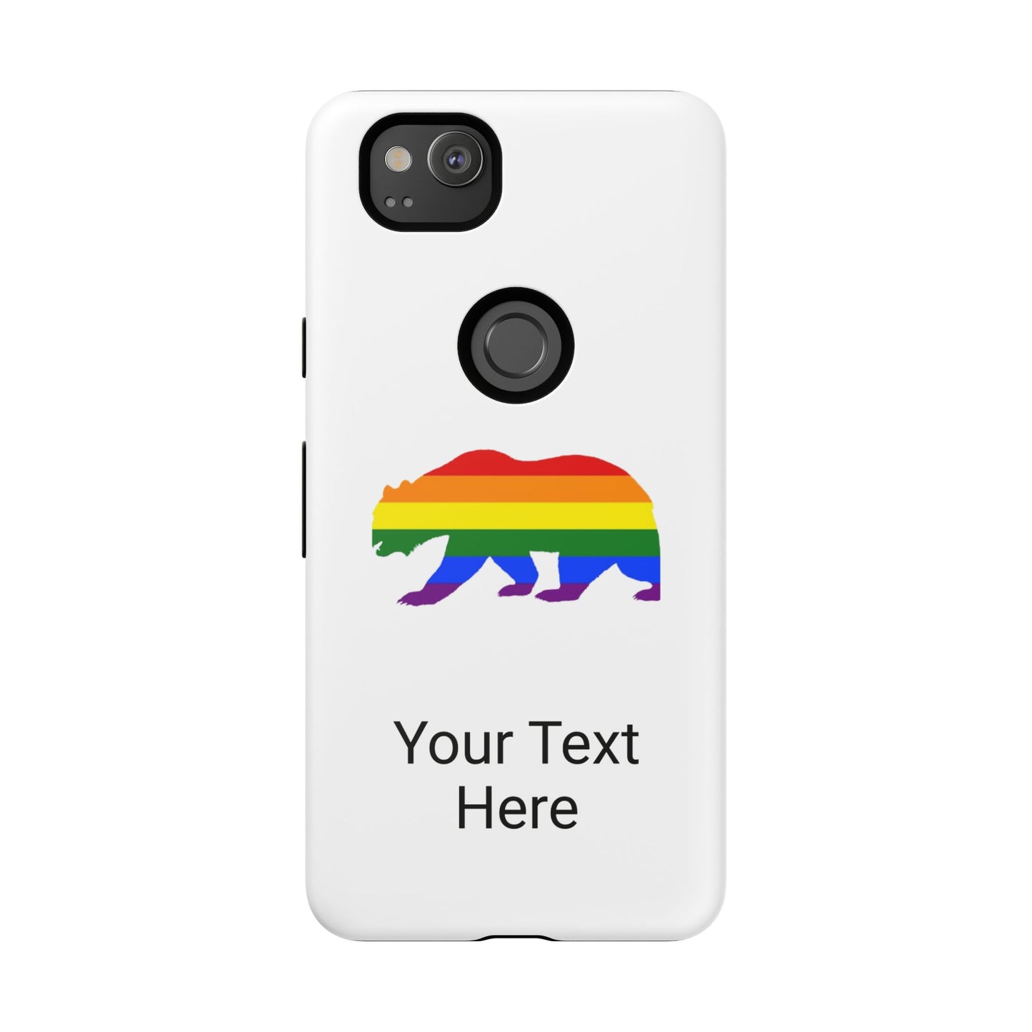 PRIDE BEAR Personalized Older Model Phone Cases - Tammy & Friends Travel