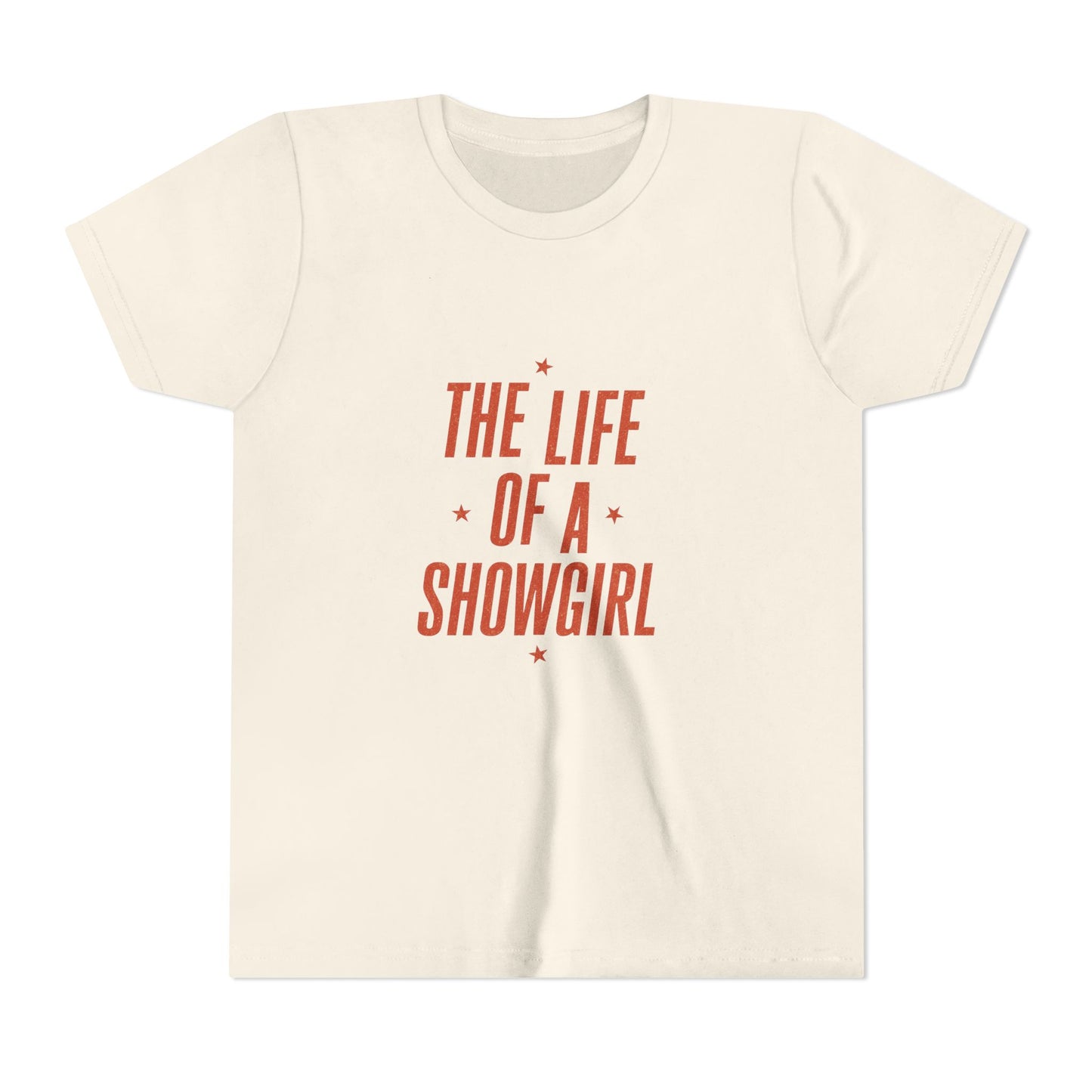 TAYLOR THE LIFE OF A SHOWGIRL - Youth Short Sleeve Tee (NOT PERSONALIZED) - Tammy & Friends Travel