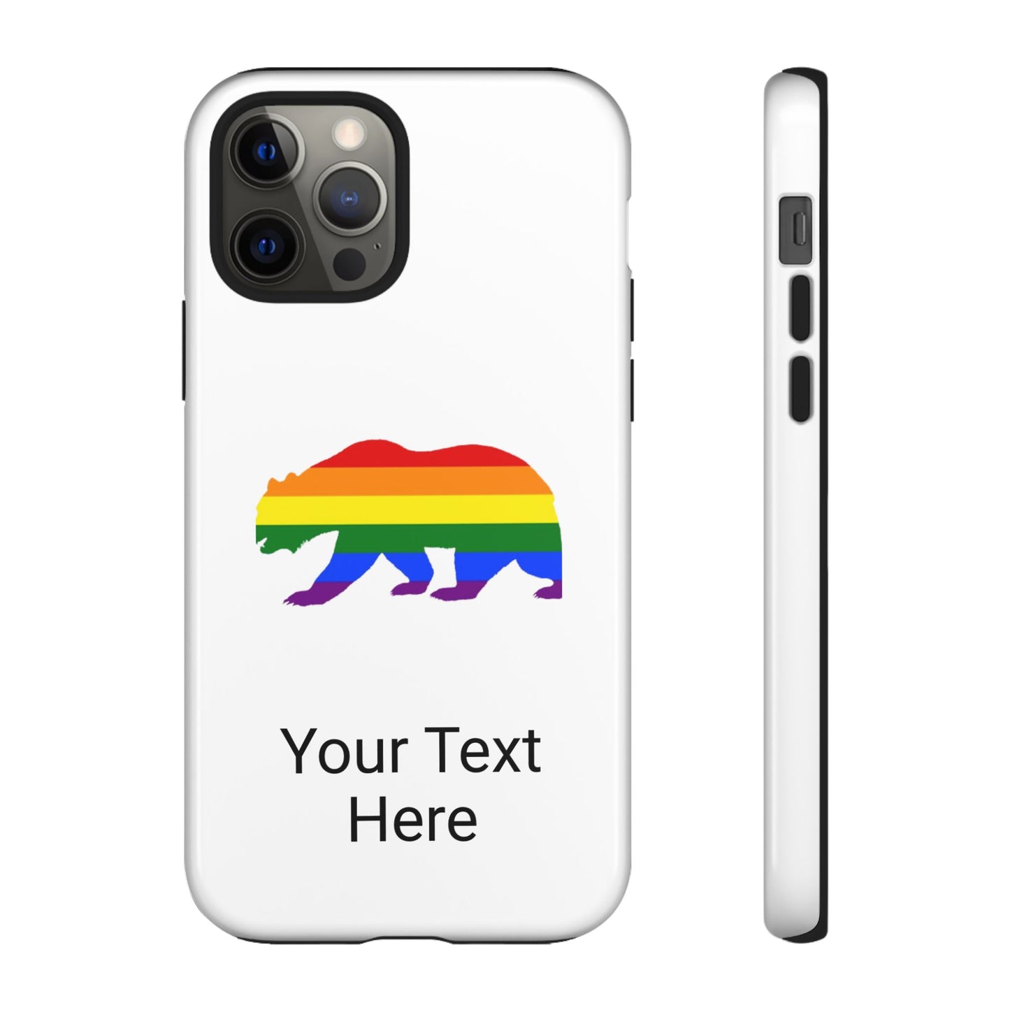PRIDE BEAR Personalized Older Model Phone Cases - Tammy & Friends Travel
