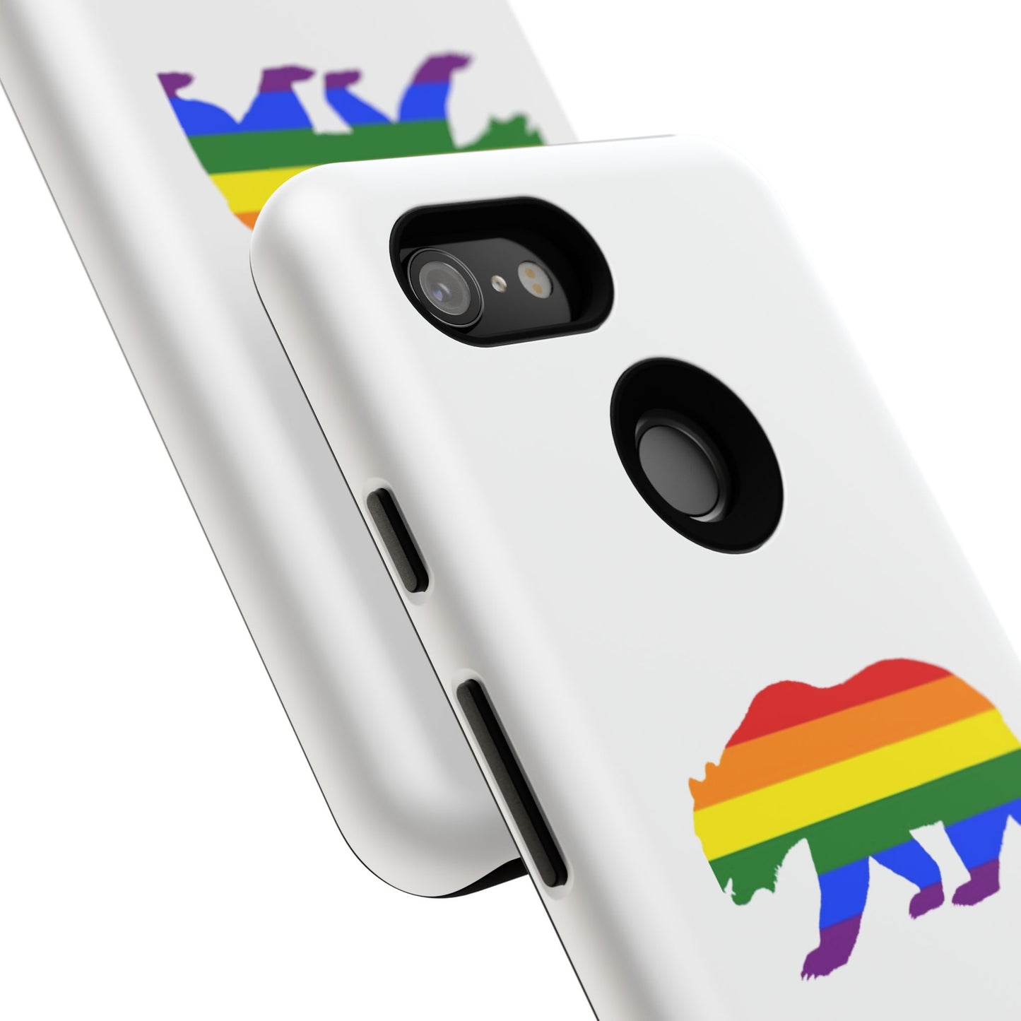 PRIDE BEAR Personalized Older Model Phone Cases - Tammy & Friends Travel