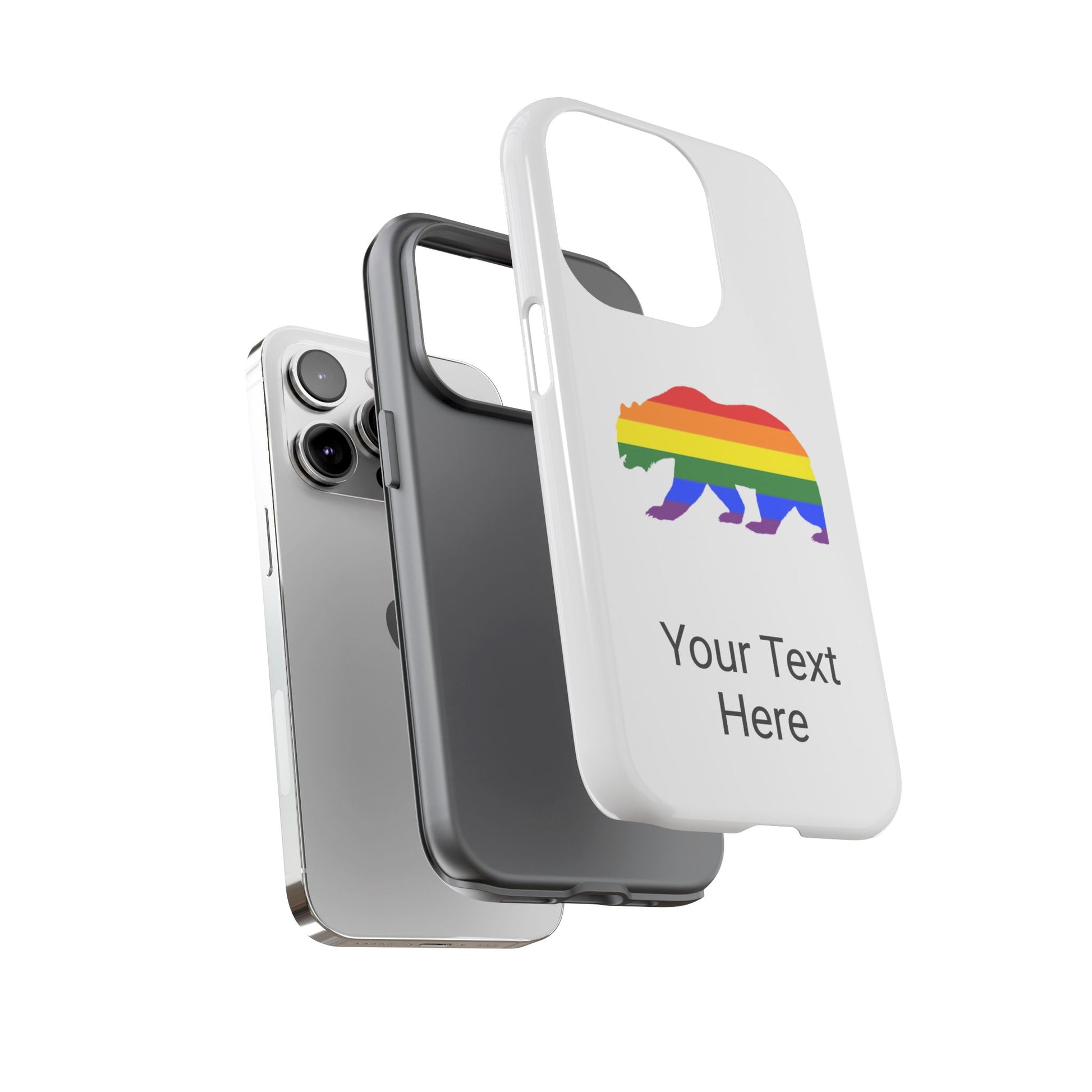 PRIDE BEAR - Phone Cases! NEWER models (NOT PERSONALIZED) - Tammy & Friends Travel