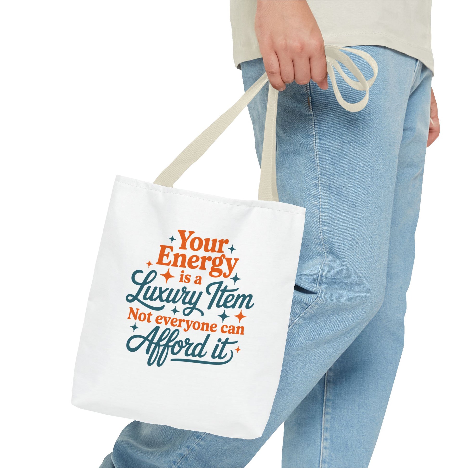 TAYLOR YOUR ENERGY IS A LUXURY - Tote Bag (NOT PERSONALIZED) - Tammy & Friends Travel