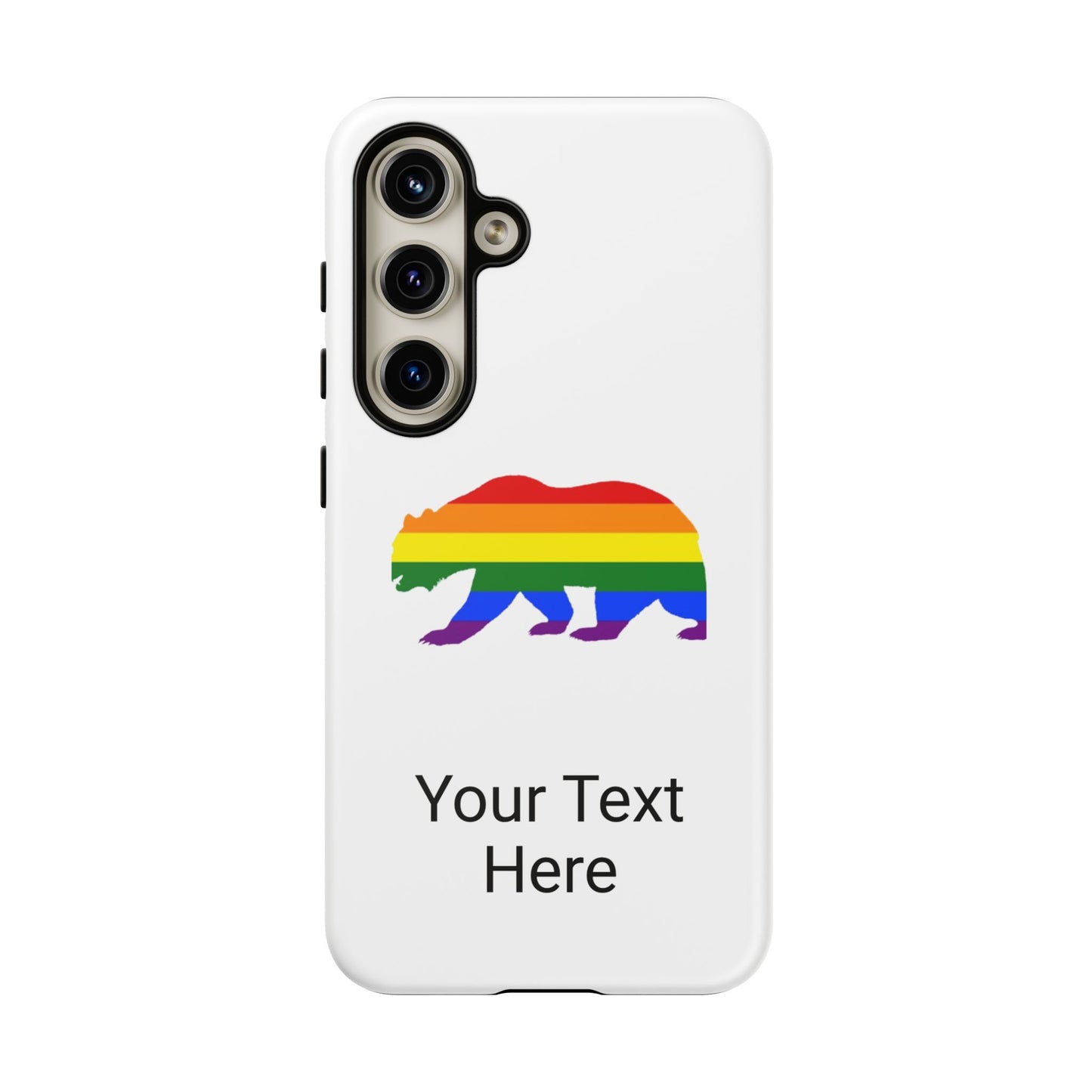 PRIDE BEAR Personalized Older Model Phone Cases - Tammy & Friends Travel