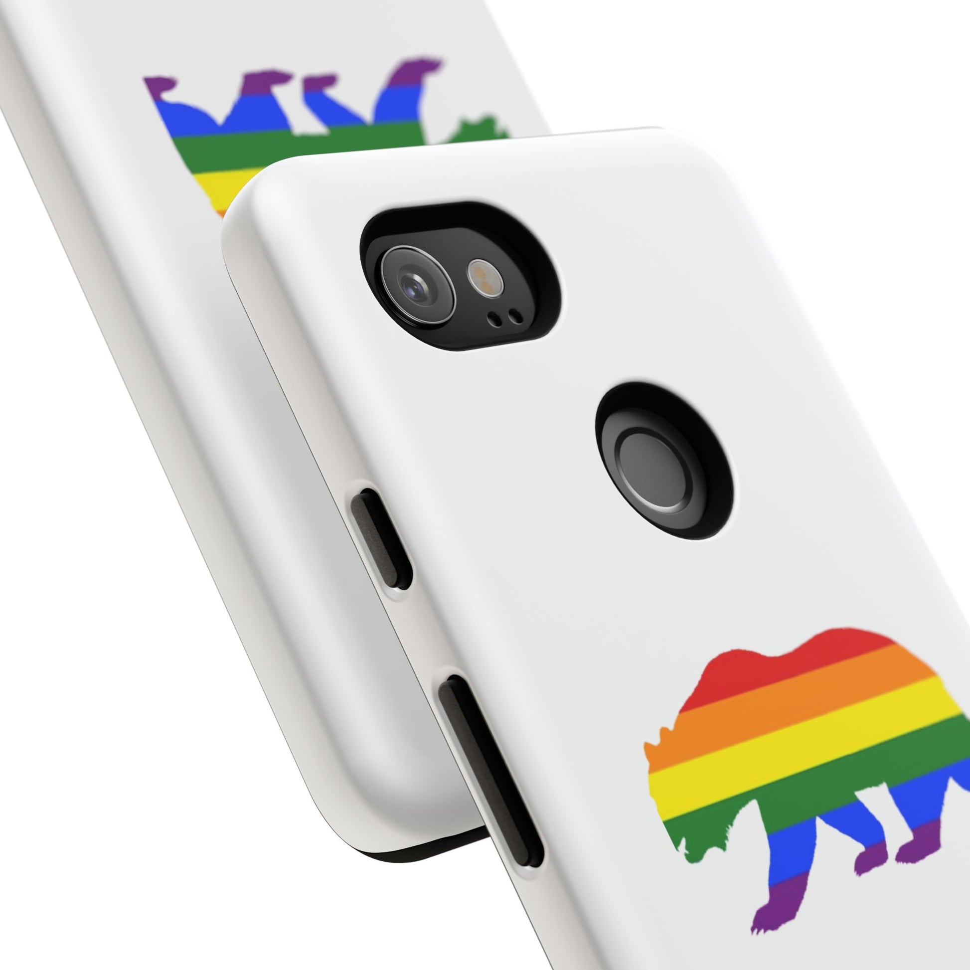 PRIDE BEAR Personalized Older Model Phone Cases - Tammy & Friends Travel