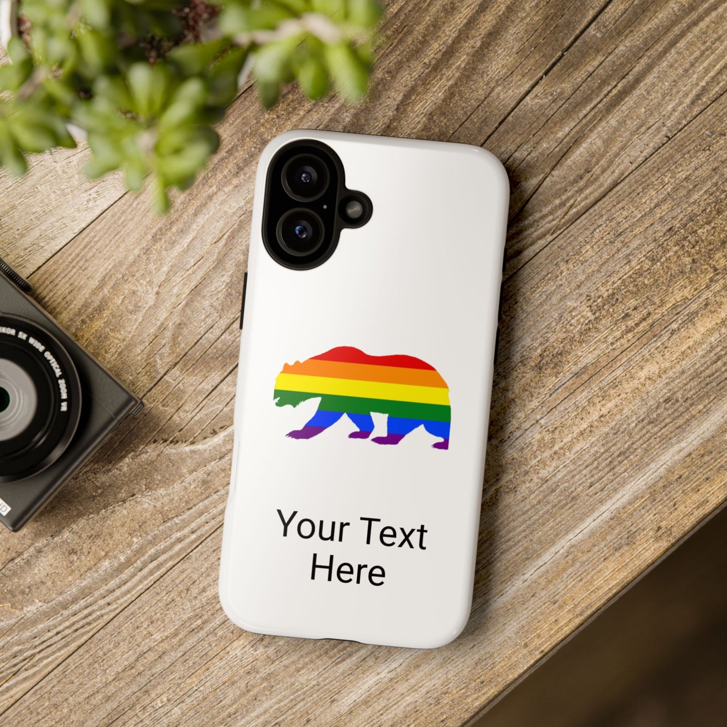 PRIDE BEAR - Phone Cases! NEWER models (NOT PERSONALIZED) - Tammy & Friends Travel