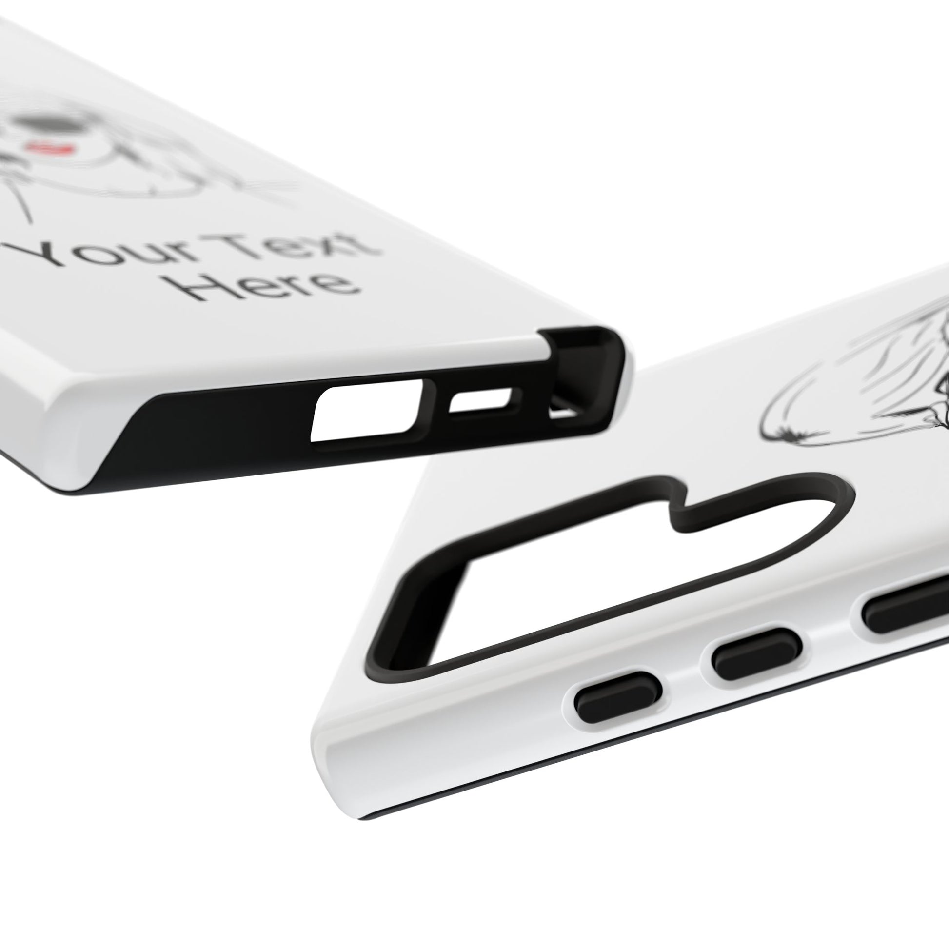 TAYLOR with RED LIPS - OLDER Model Phone Cases (CAN PERSONALIZE) - Tammy & Friends Travel