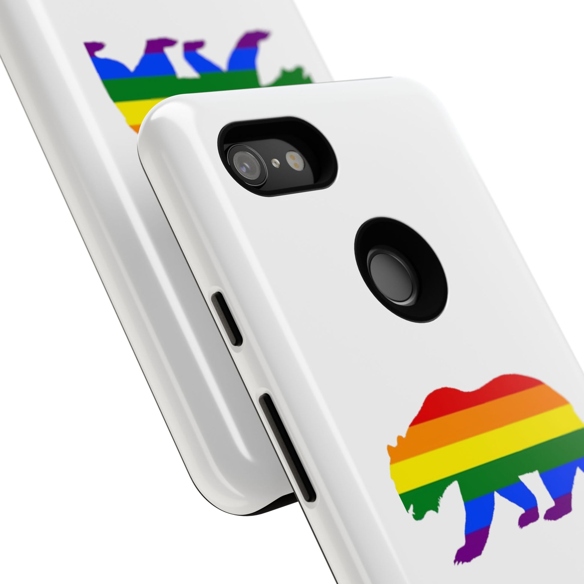 PRIDE BEAR Personalized Older Model Phone Cases - Tammy & Friends Travel
