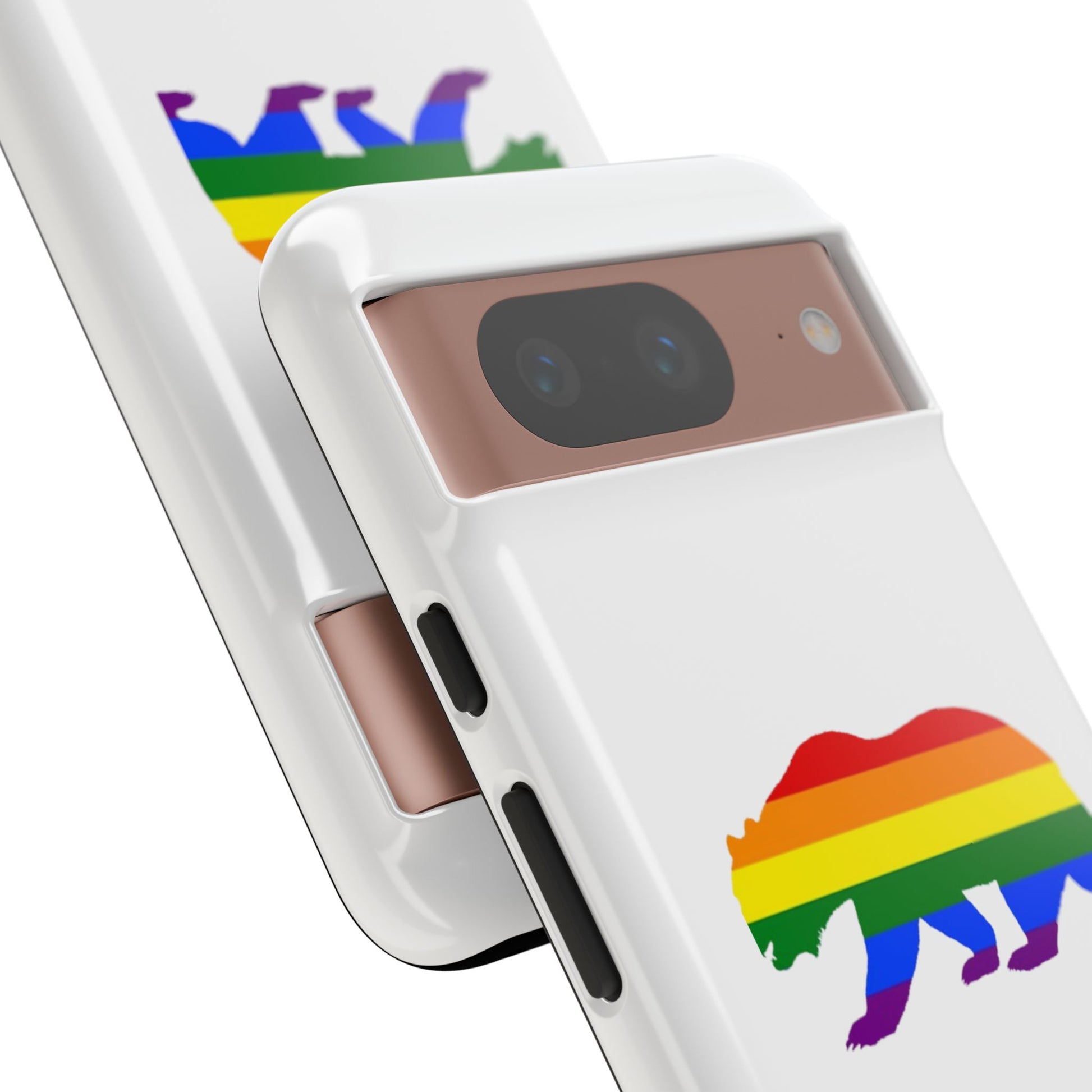 PRIDE BEAR Personalized Older Model Phone Cases - Tammy & Friends Travel