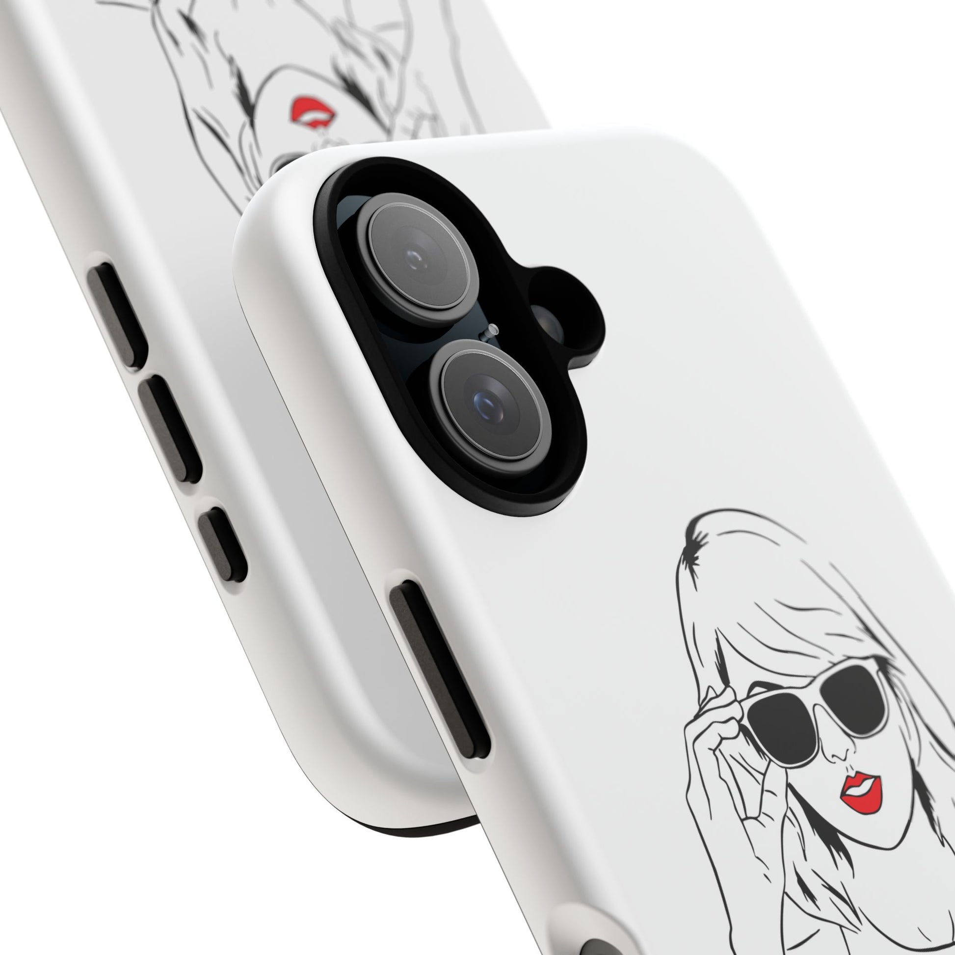 TAYLOR with RED LIPS - NEWER Phone Cases (CAN PERSONALIZE) - Tammy & Friends Travel