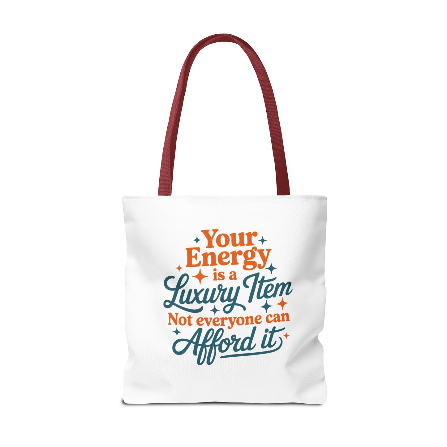 TAYLOR YOUR ENERGY IS A LUXURY - Tote Bag (NOT PERSONALIZED) - Tammy & Friends Travel