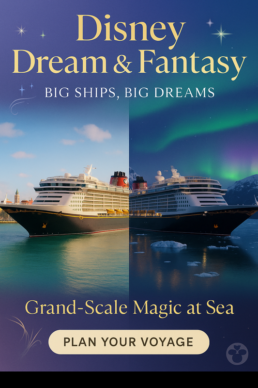 ✨ Disney Dream & Fantasy: Big Ships, Big Dreams