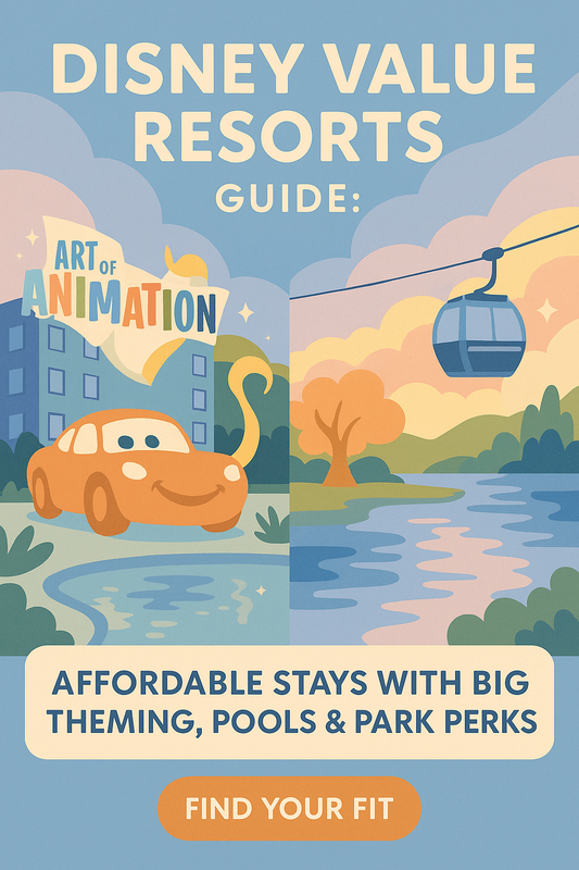 ✨ Walt Disney World Value Resorts: Big Fun, Small Price