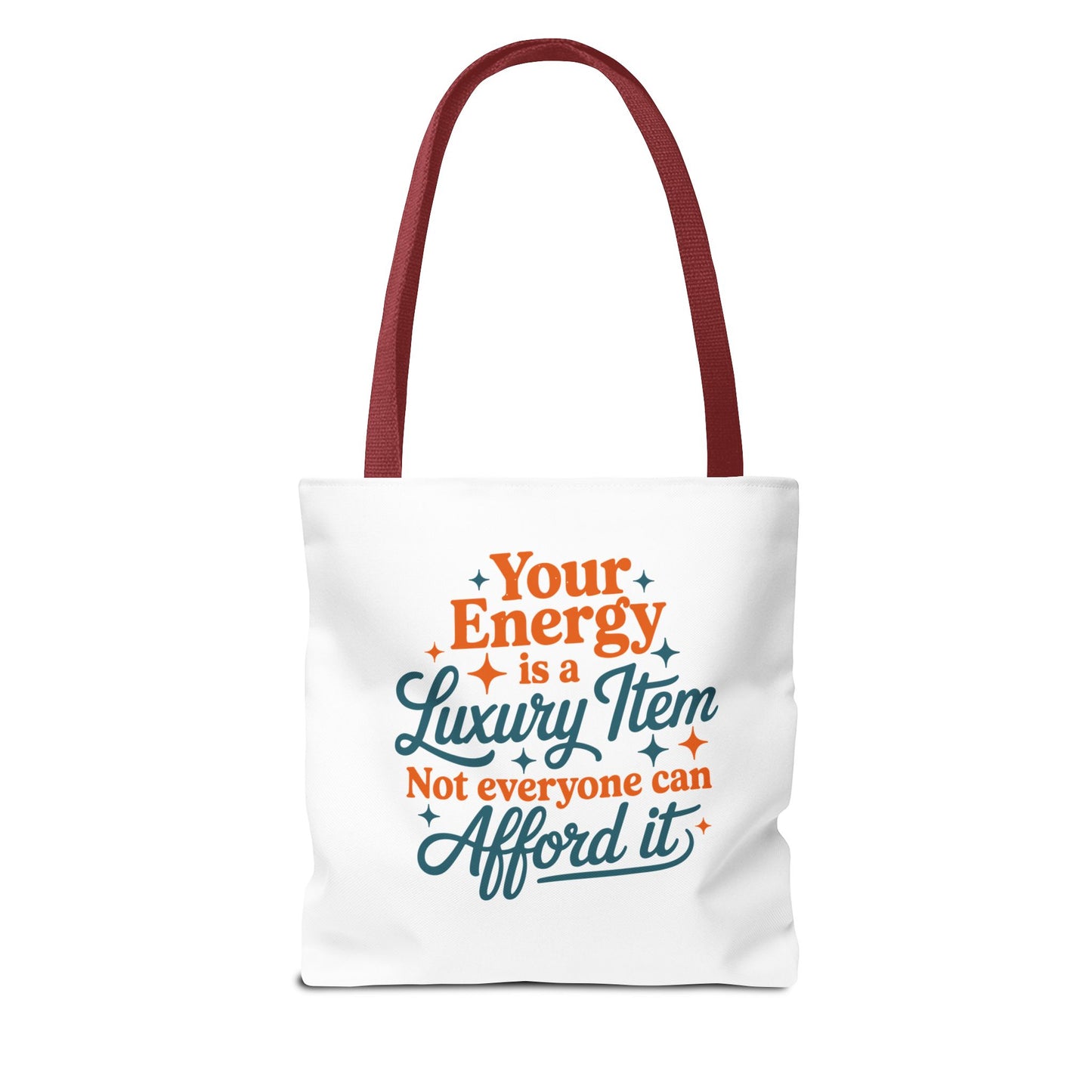 TAYLOR YOUR ENERGY IS A LUXURY - Tote Bag (NOT PERSONALIZED) - Tammy & Friends Travel