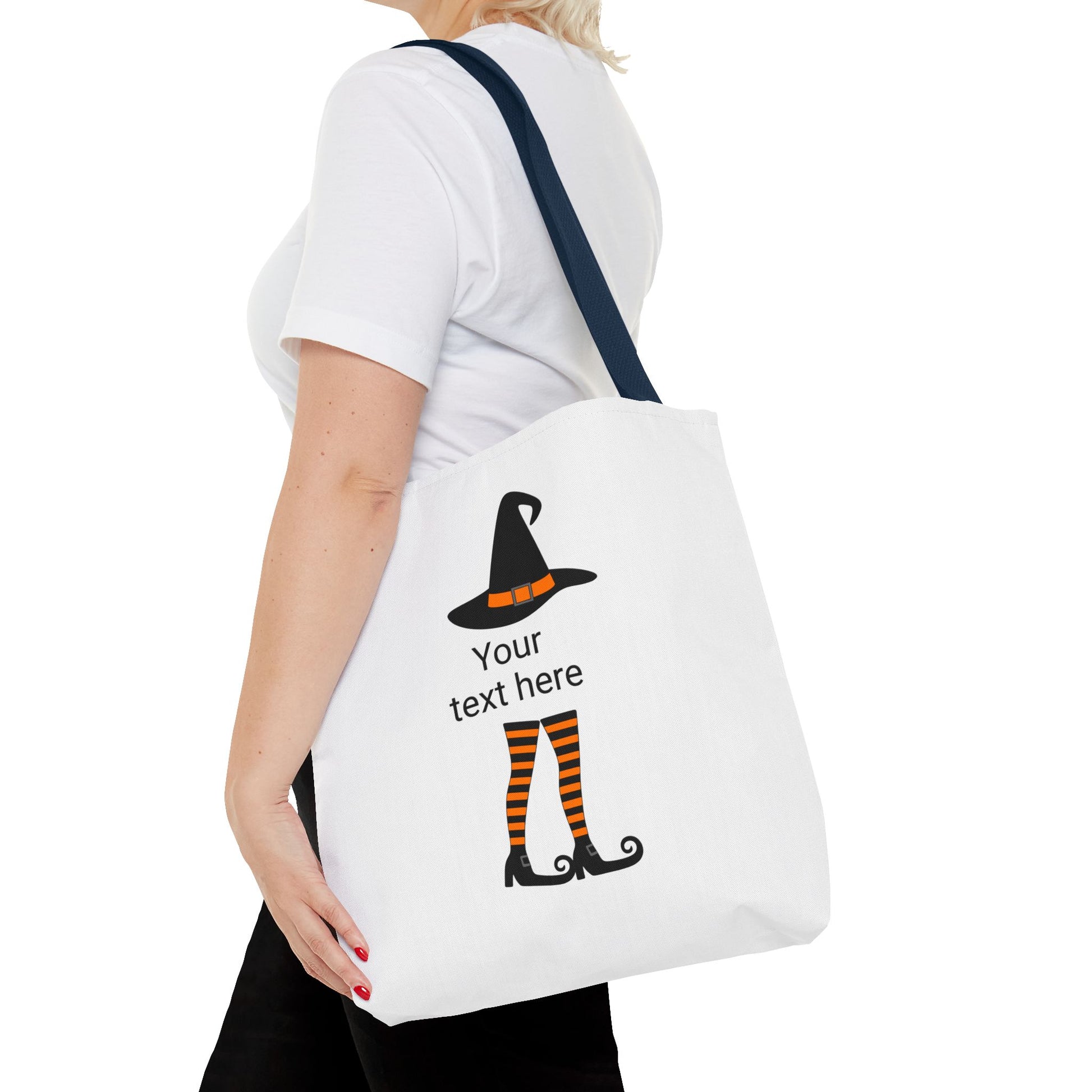 HALLOWEEN WITCH - Tote Bag. (CAN PERSONALIZE) - Tammy & Friends Travel