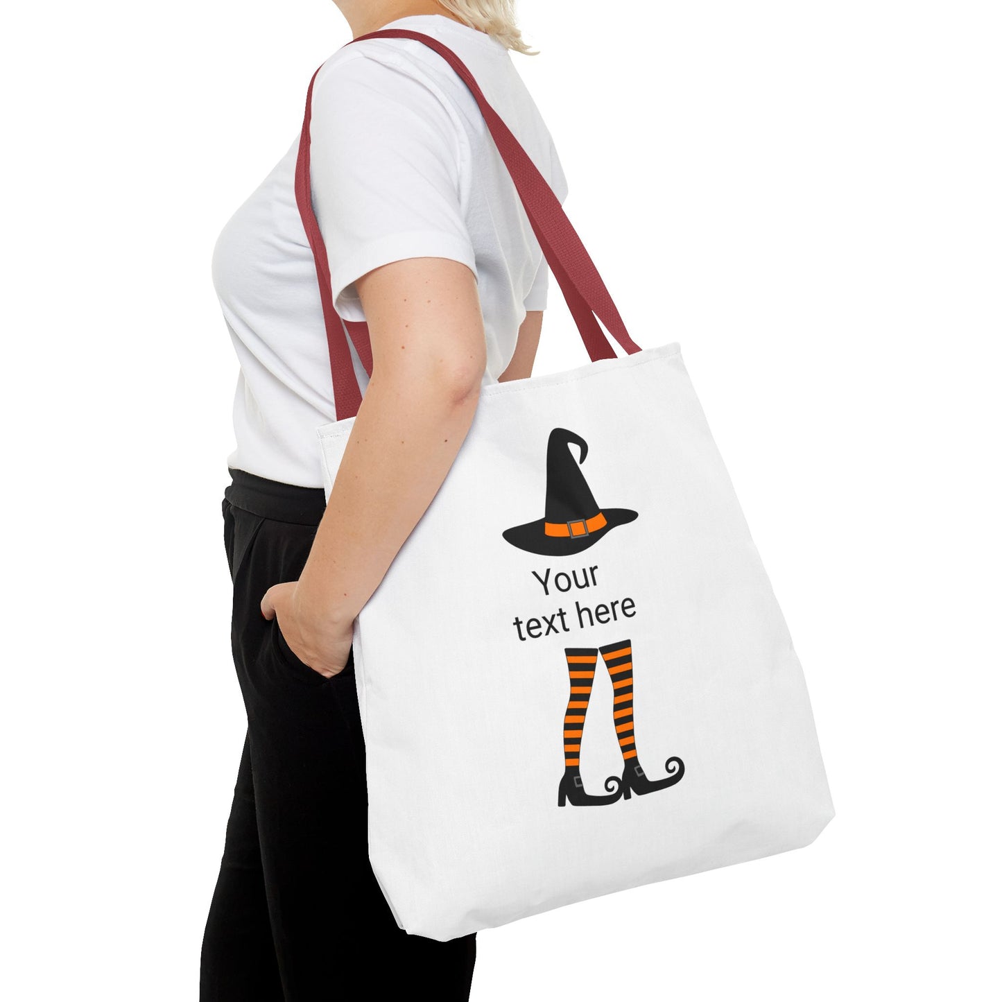 HALLOWEEN WITCH - Tote Bag. (CAN PERSONALIZE) - Tammy & Friends Travel