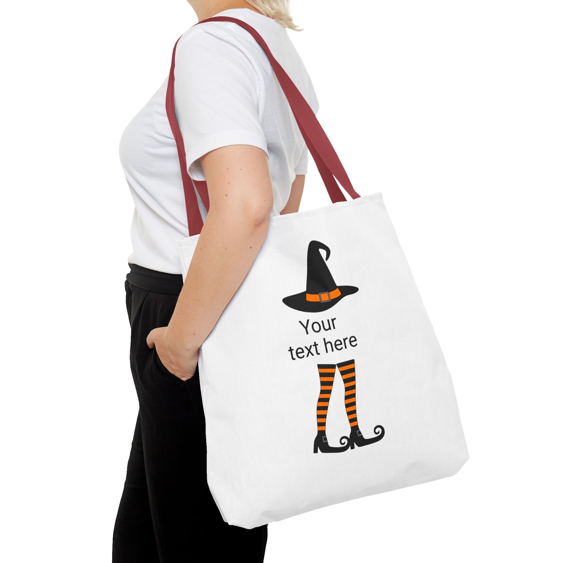 HALLOWEEN WITCH - Tote Bag. (CAN PERSONALIZE) - Tammy & Friends Travel