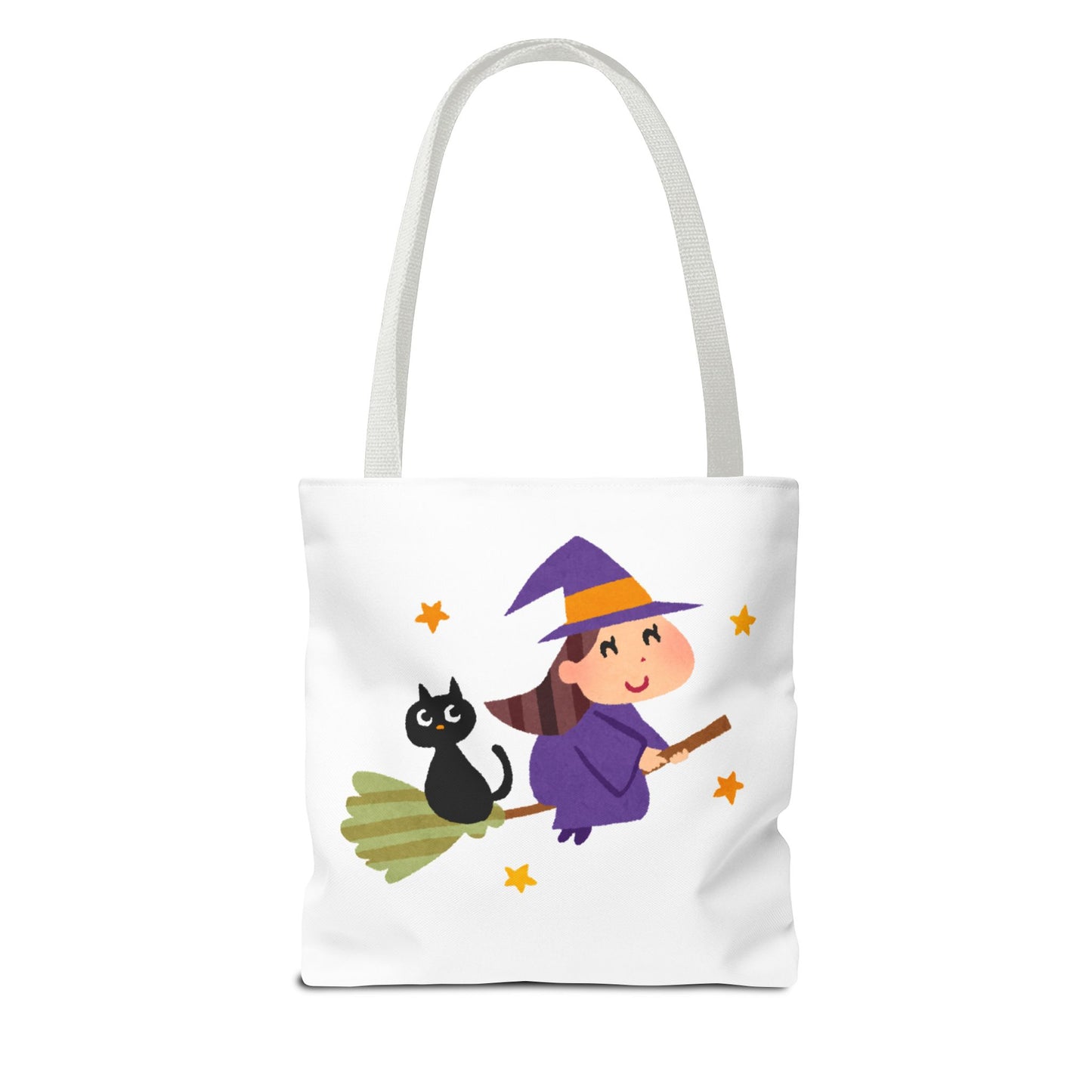 HALLOWEEN CAT and GHOST - Tote Bag. (CAN PERSONALIZE) - Tammy & Friends Travel