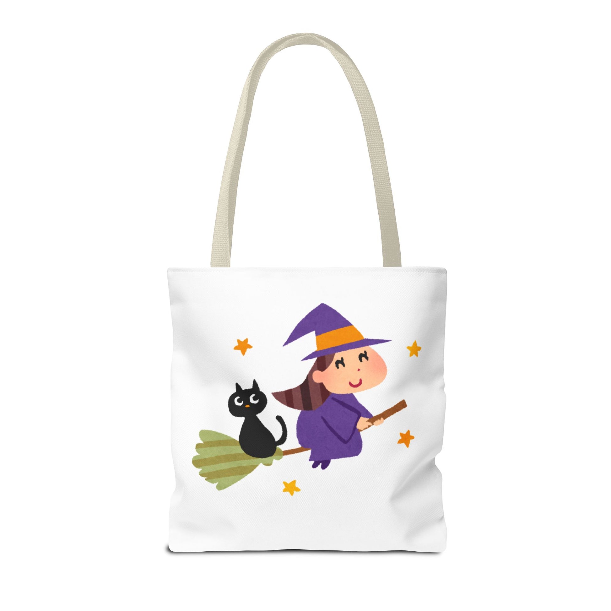 HALLOWEEN CAT and GHOST - Tote Bag. (CAN PERSONALIZE) - Tammy & Friends Travel