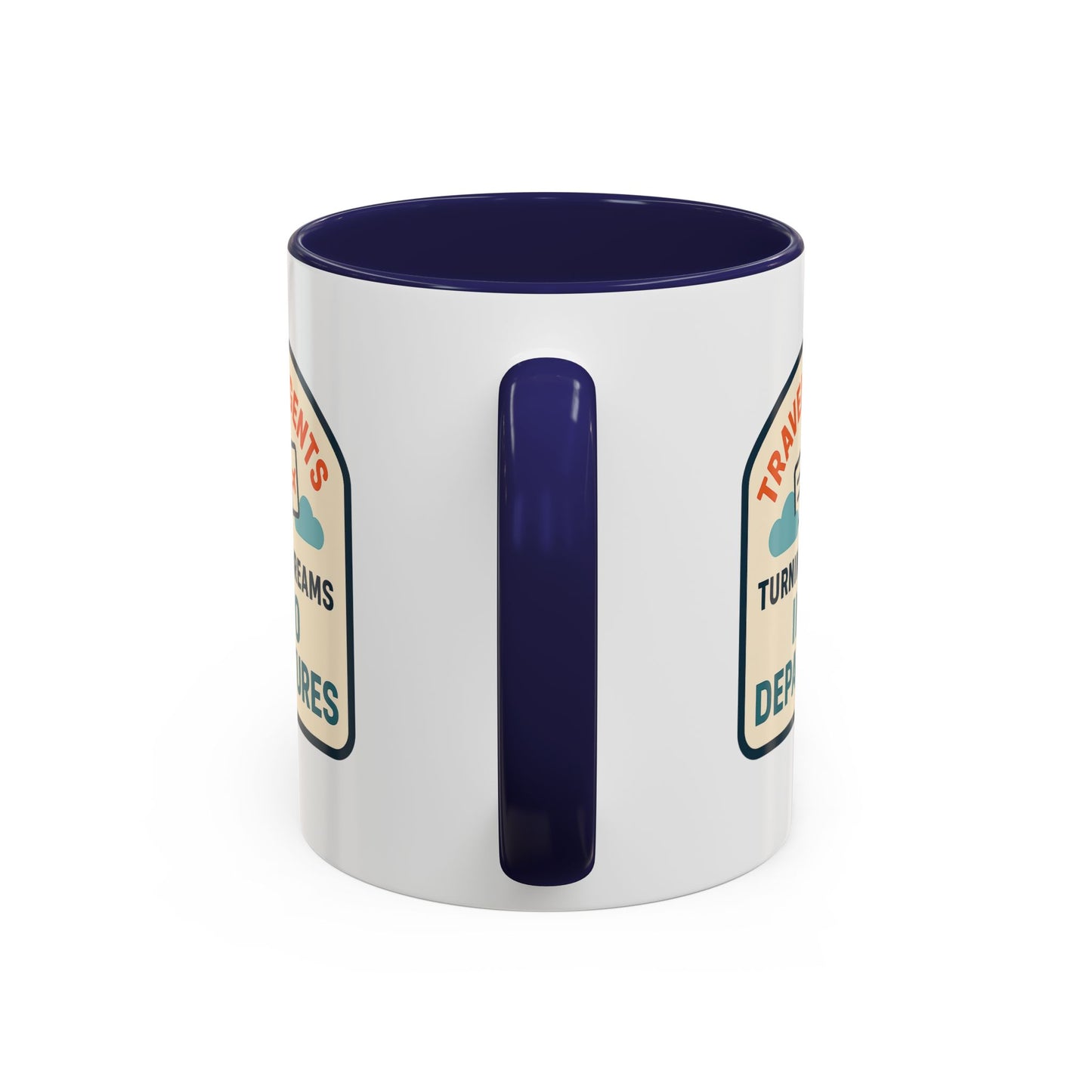 Travel Agents - Turning Dreams Into Departures Mug  11oz & 15oz with Vibrant Colors (NOT PERSONALIZED)