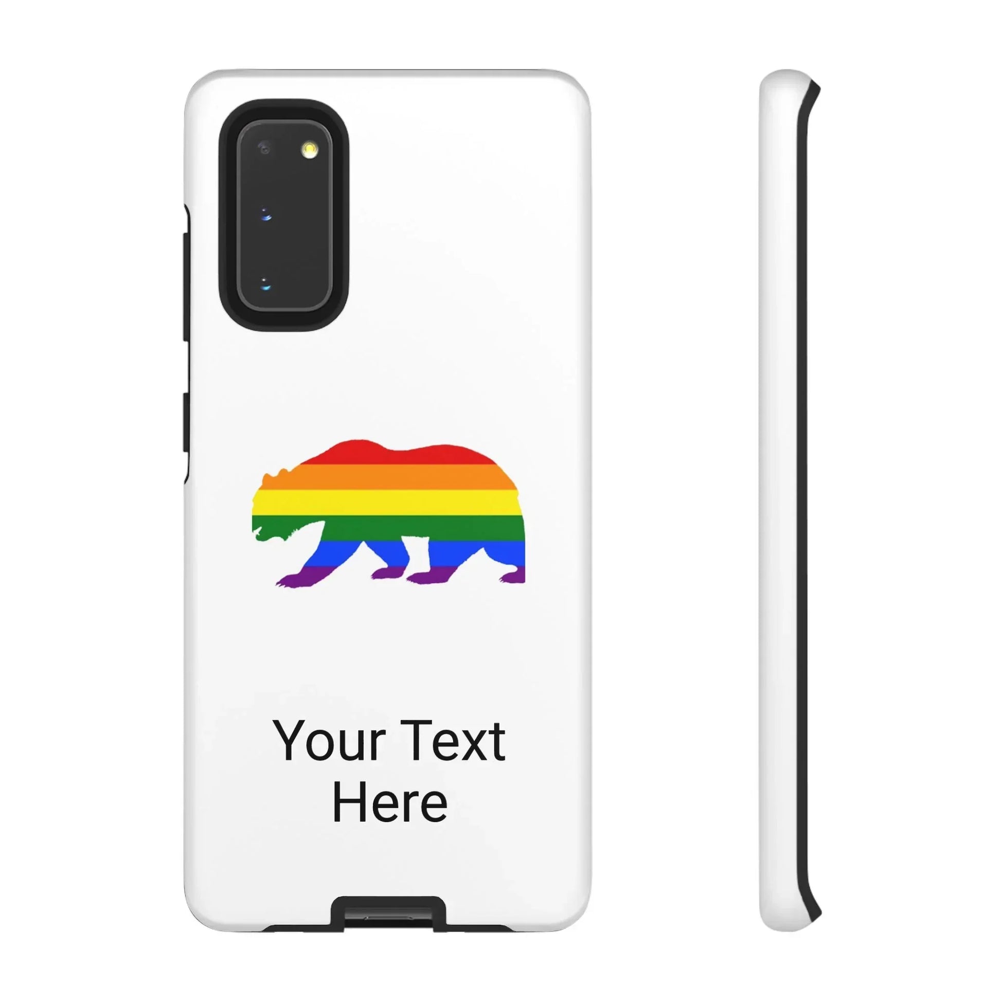 PRIDE BEAR Personalized Older Model Phone Cases - Tammy & Friends Travel