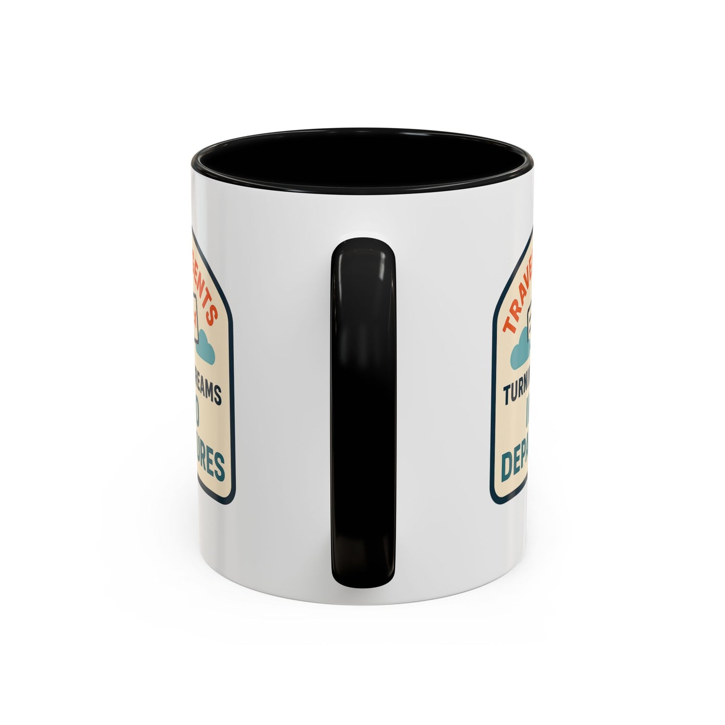Travel Agents - Turning Dreams Into Departures Mug  11oz & 15oz with Vibrant Colors (NOT PERSONALIZED)