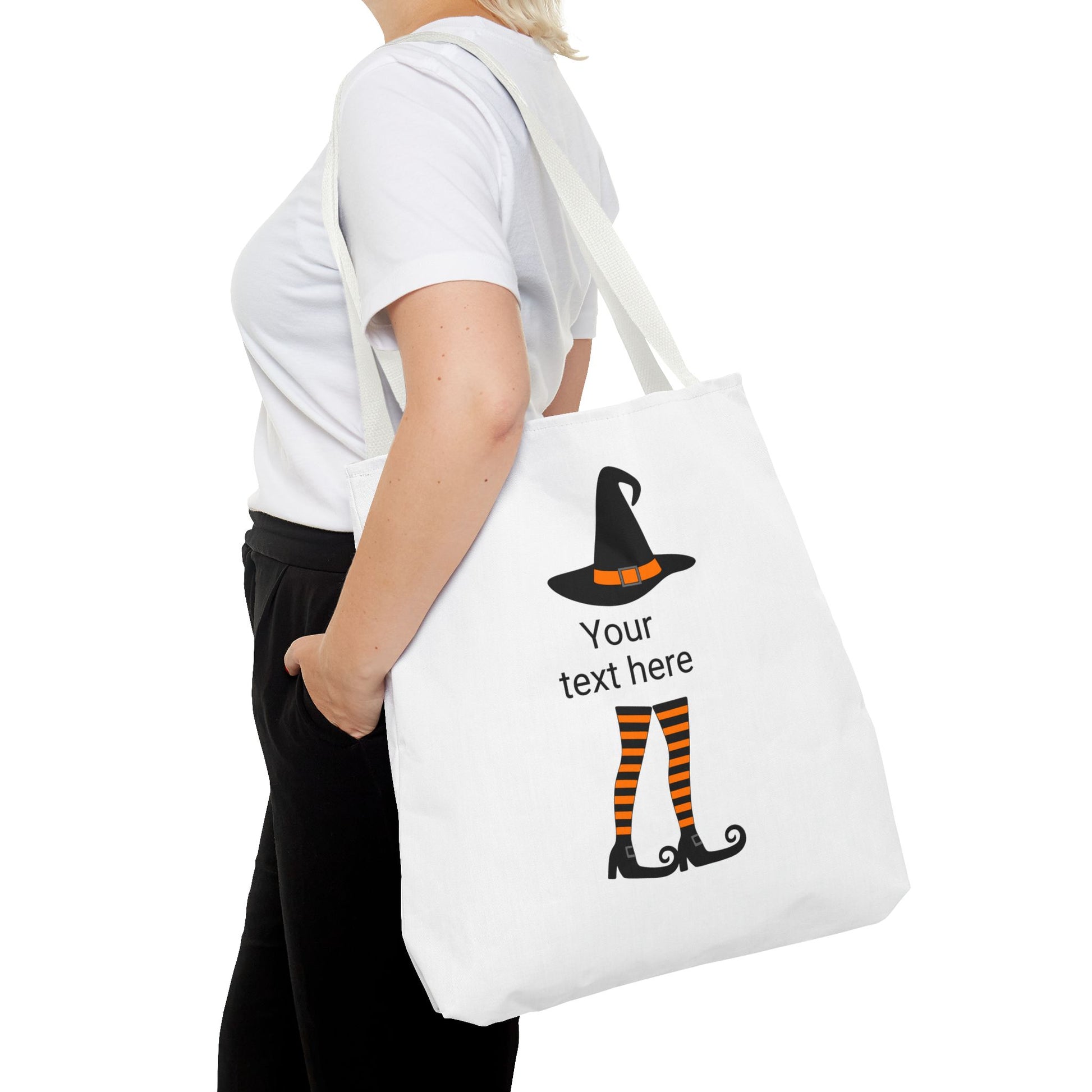 HALLOWEEN WITCH - Tote Bag. (CAN PERSONALIZE) - Tammy & Friends Travel