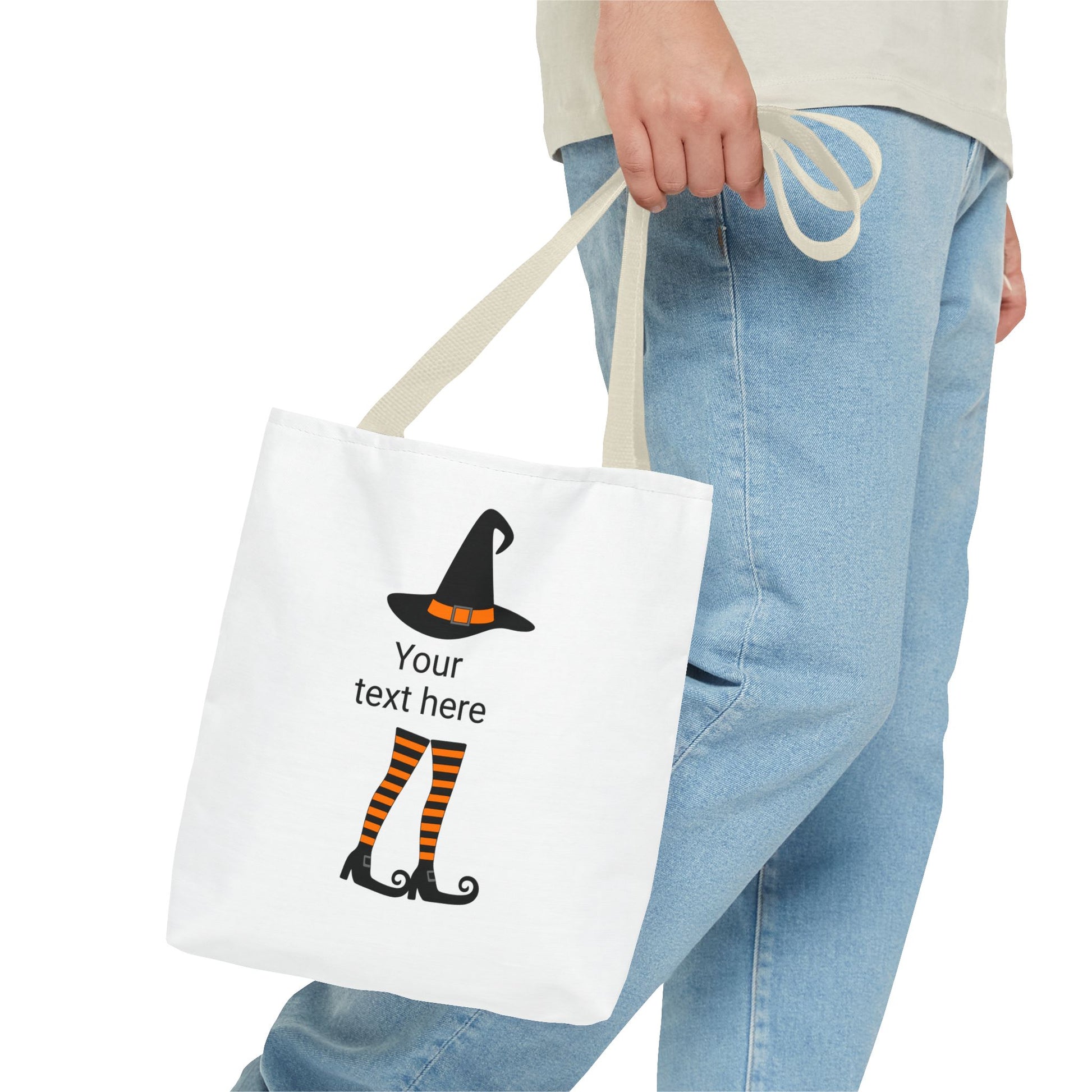 HALLOWEEN WITCH - Tote Bag. (CAN PERSONALIZE) - Tammy & Friends Travel