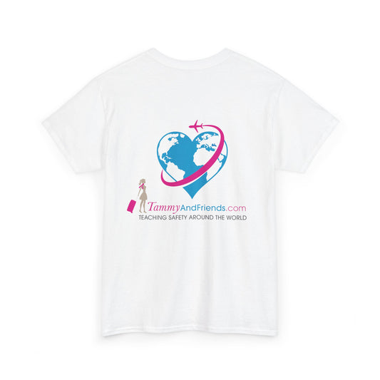 TAMMY'S TRAVEL - Unisex Tee - Tammy & Friends Vacation Wanderlust Apparel - Logo on the back! - Tammy & Friends Travel