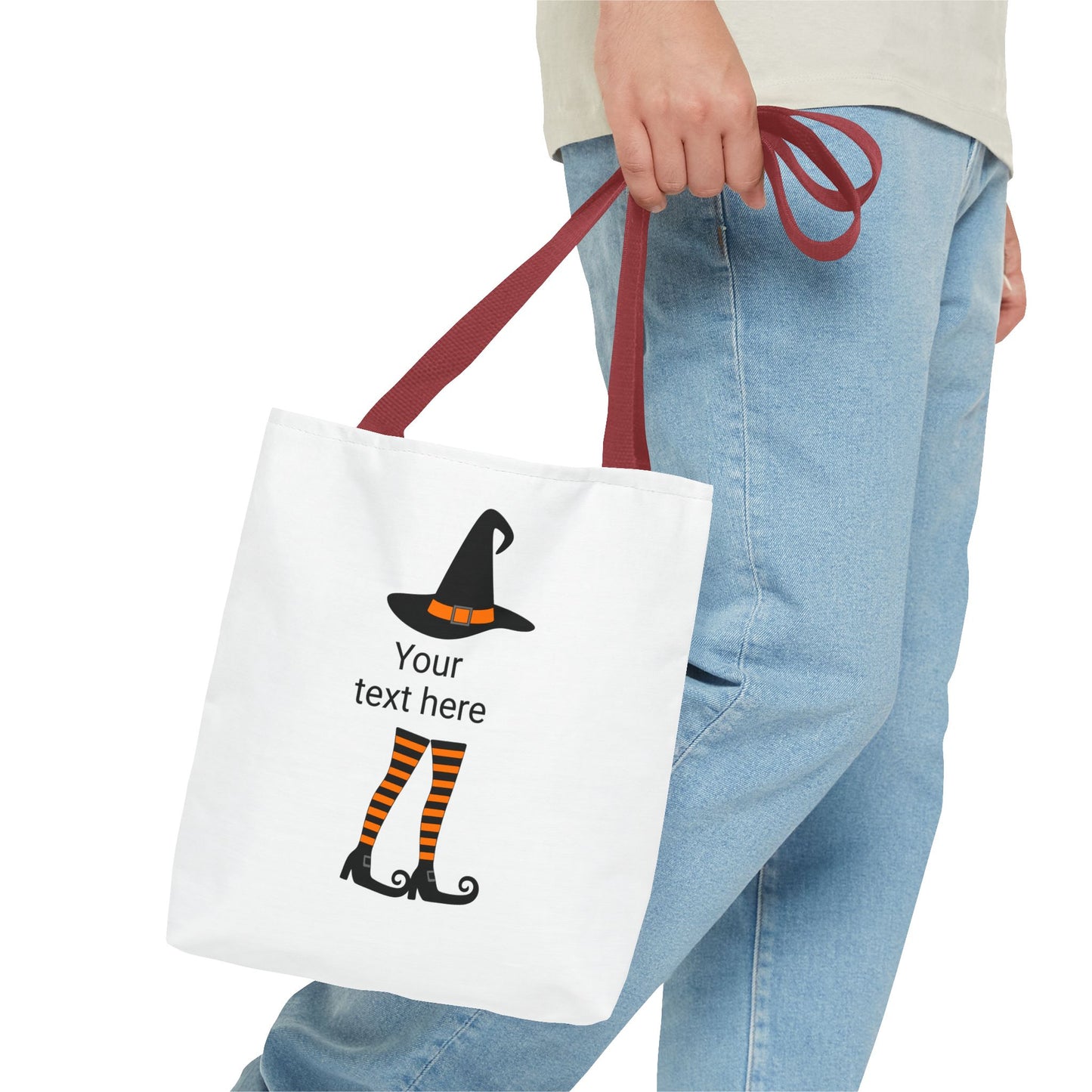 HALLOWEEN WITCH - Tote Bag. (CAN PERSONALIZE) - Tammy & Friends Travel