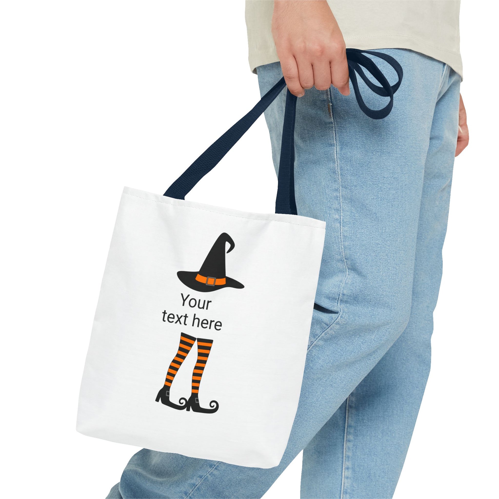 HALLOWEEN WITCH - Tote Bag. (CAN PERSONALIZE) - Tammy & Friends Travel