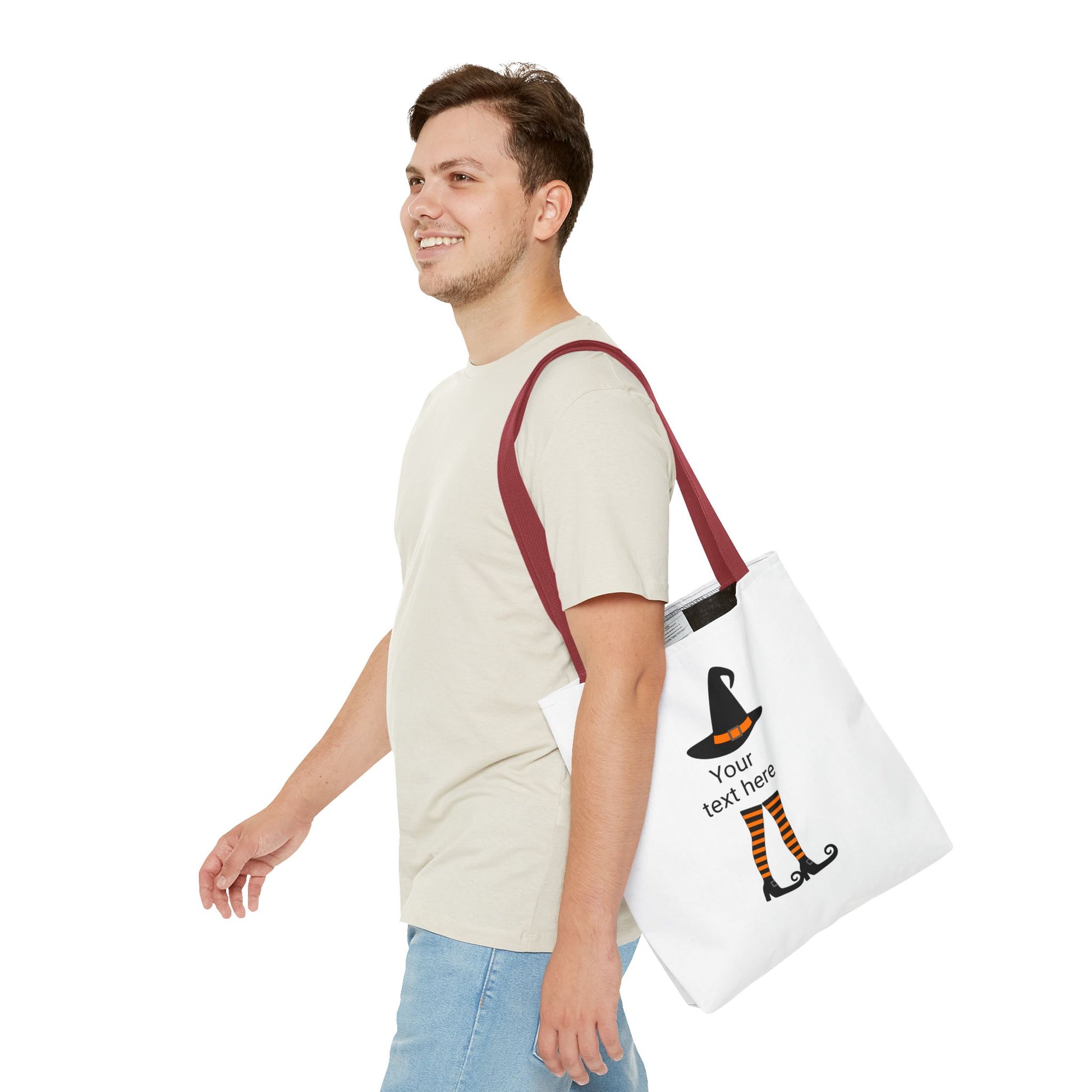 HALLOWEEN WITCH - Tote Bag. (CAN PERSONALIZE) - Tammy & Friends Travel