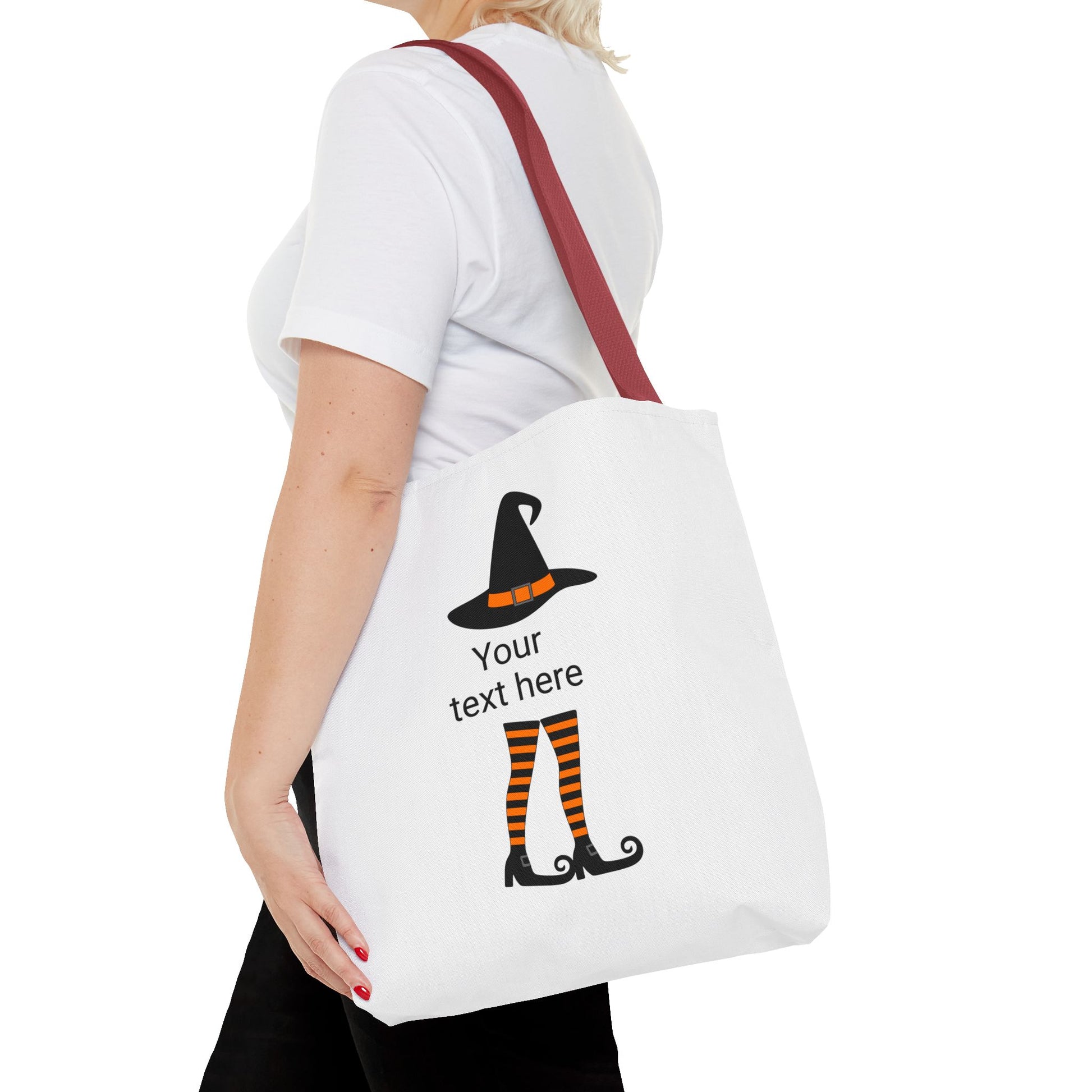 HALLOWEEN WITCH - Tote Bag. (CAN PERSONALIZE) - Tammy & Friends Travel