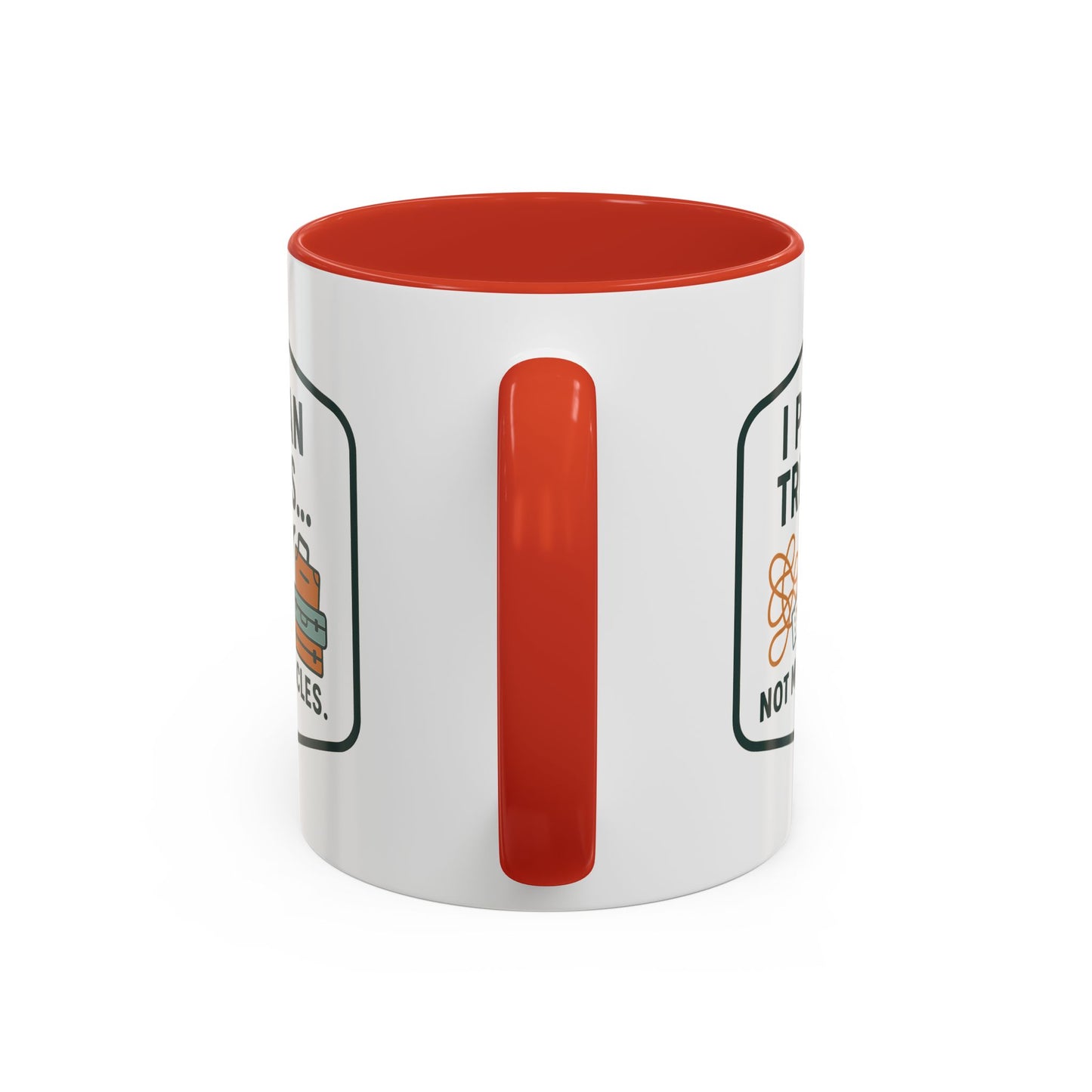 Travel Agent - I Plan Trips… Not Miracles Mug  11oz & 15oz with Vibrant Colors (NOT PERSONALIZED)