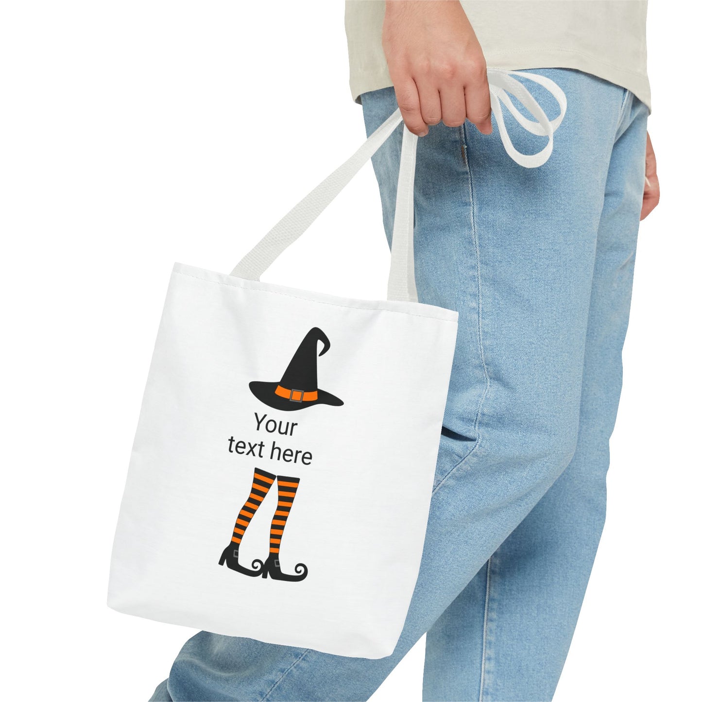 HALLOWEEN WITCH - Tote Bag. (CAN PERSONALIZE) - Tammy & Friends Travel