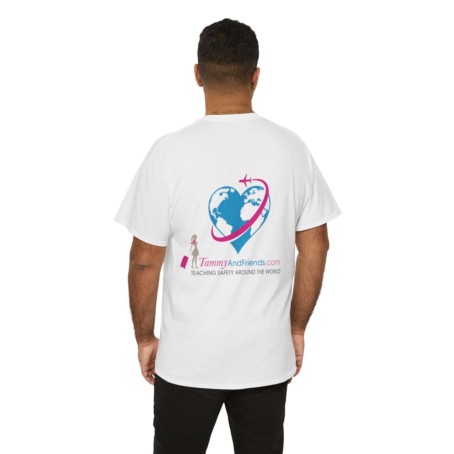 TAMMY'S TRAVEL - Unisex Tee - Tammy & Friends Vacation Wanderlust Apparel - Logo on the back! - Tammy & Friends Travel