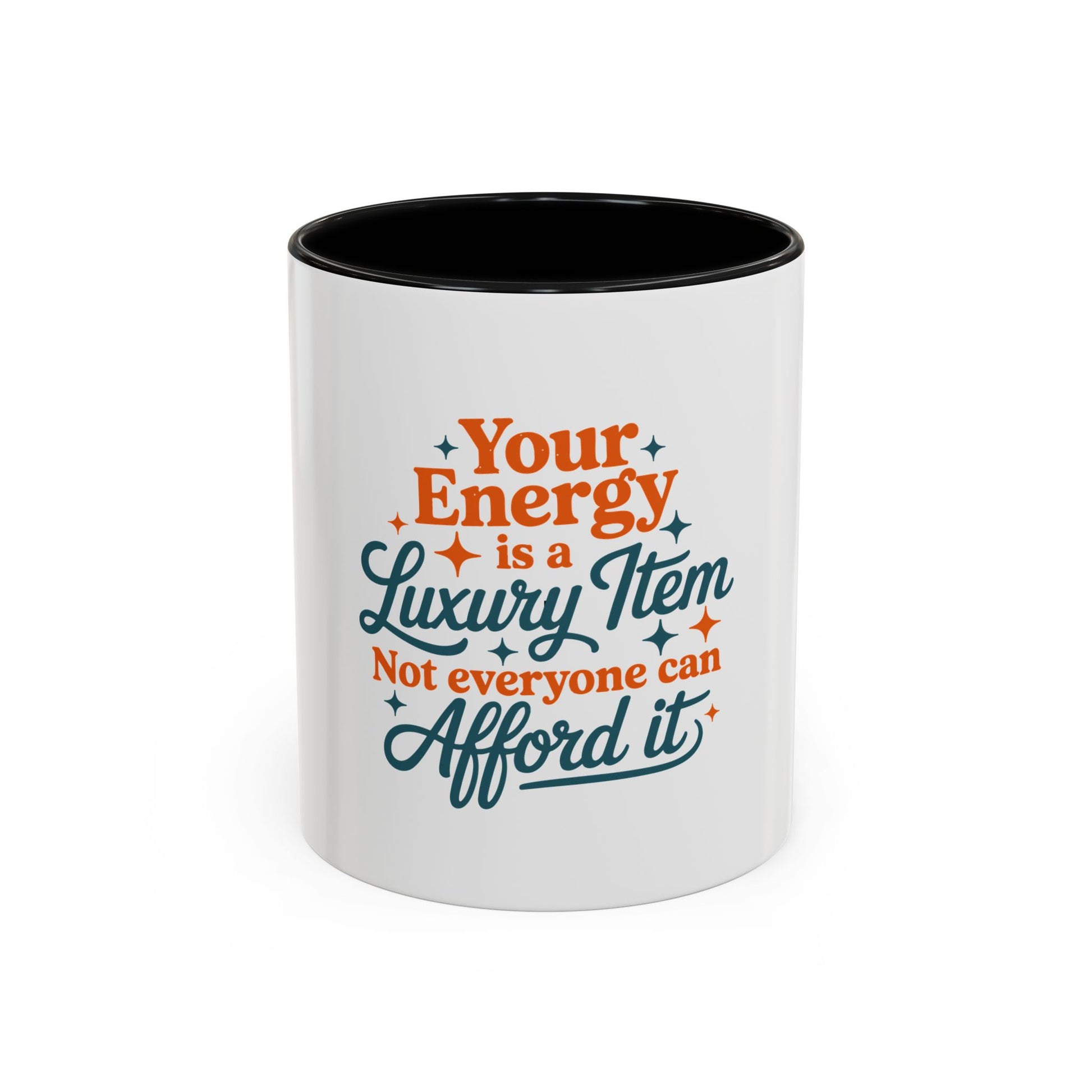 TAYLOR YOUR ENERGY IS A LUXURY - Mug 11oz & 15oz with Vibrant Colors (NOT PERSONALIZED) - Tammy & Friends Travel