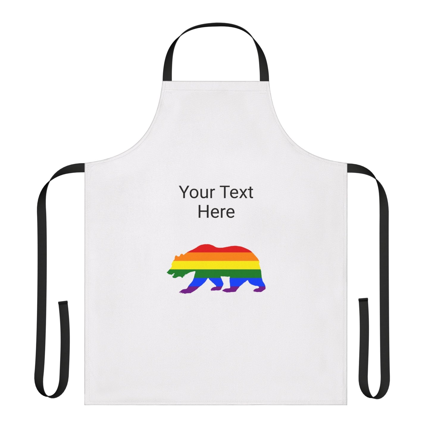 PRIDE BEAR - Pride Apron (CAN PERSONALIZE) - Tammy & Friends Travel