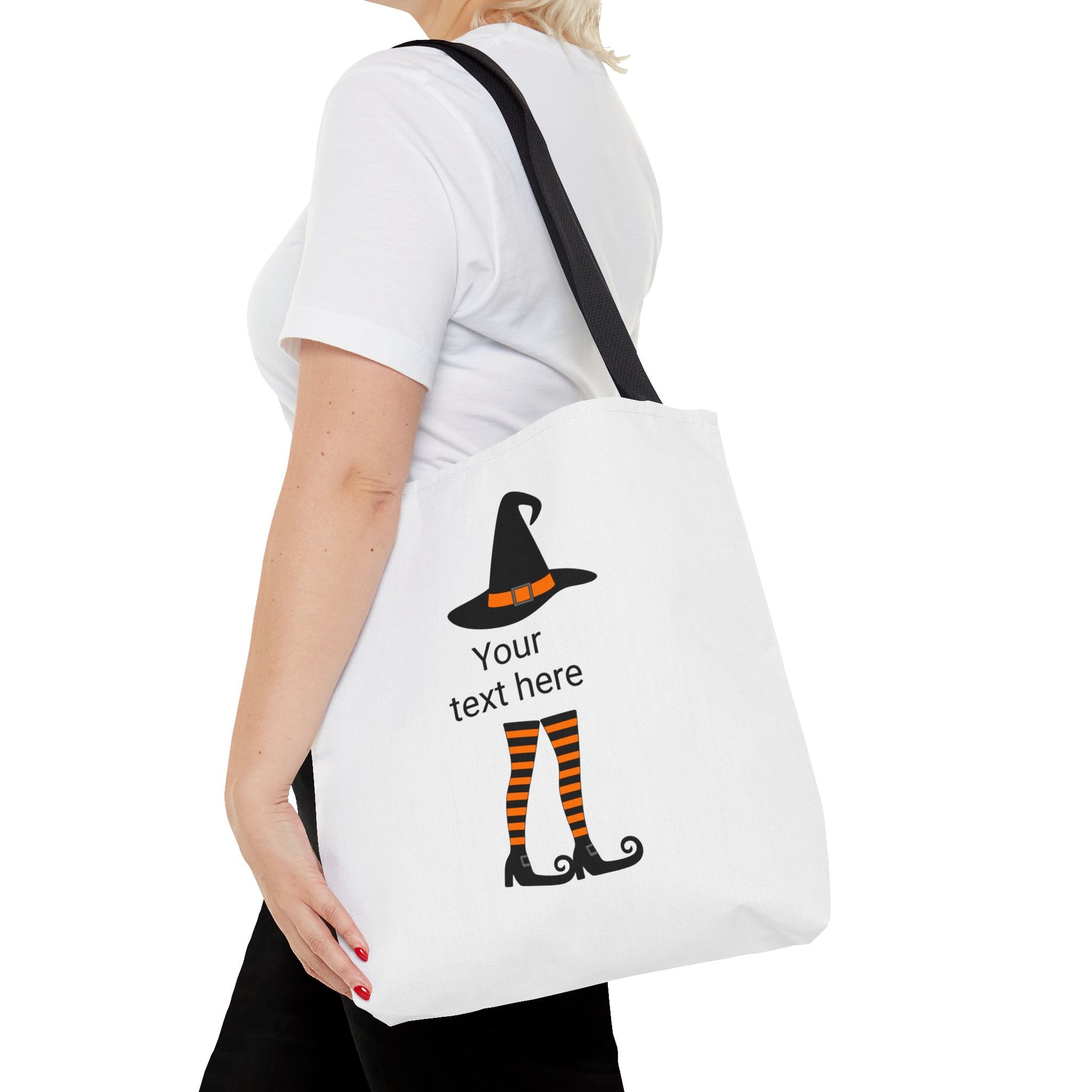HALLOWEEN WITCH - Tote Bag. (CAN PERSONALIZE) - Tammy & Friends Travel
