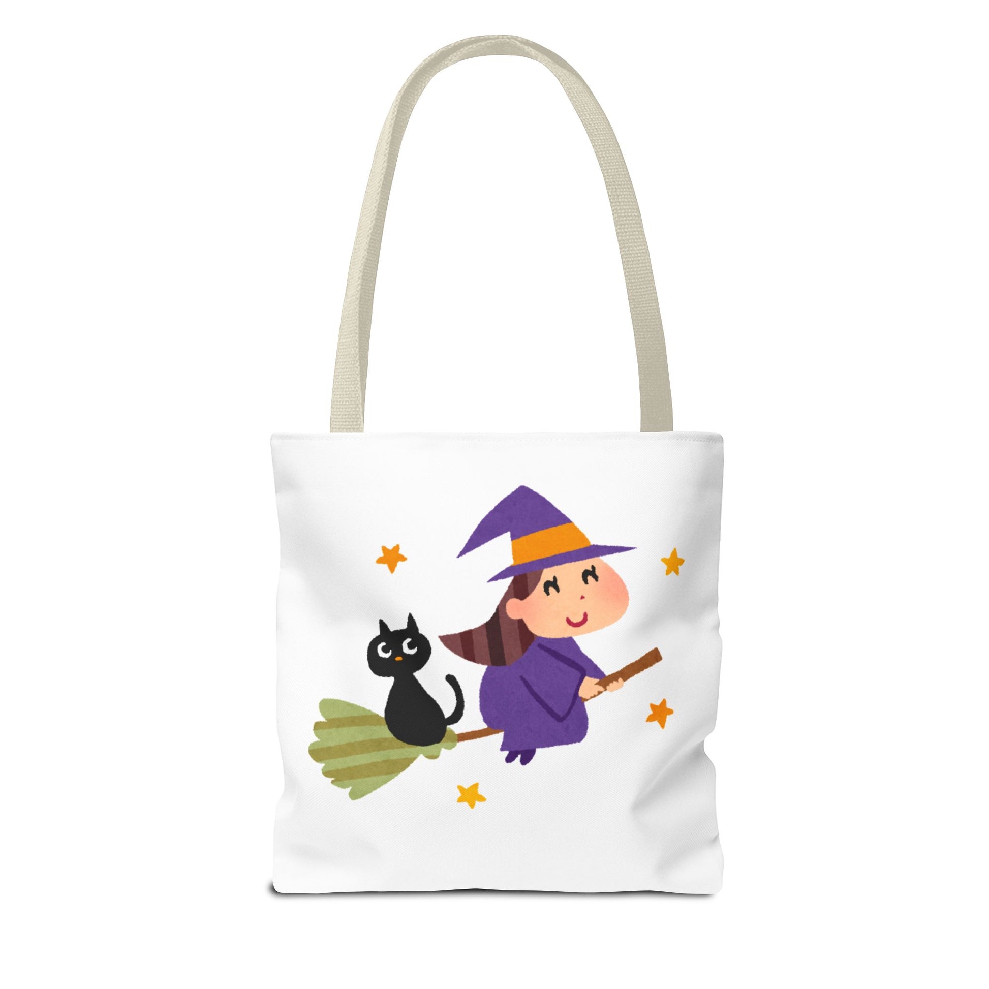 HALLOWEEN CAT and GHOST - Tote Bag. (CAN PERSONALIZE) - Tammy & Friends Travel
