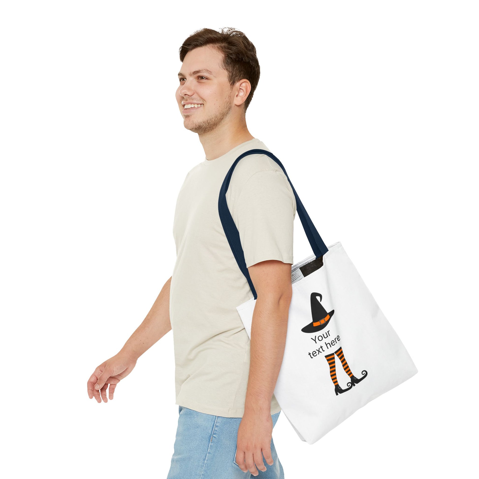 HALLOWEEN WITCH - Tote Bag. (CAN PERSONALIZE) - Tammy & Friends Travel
