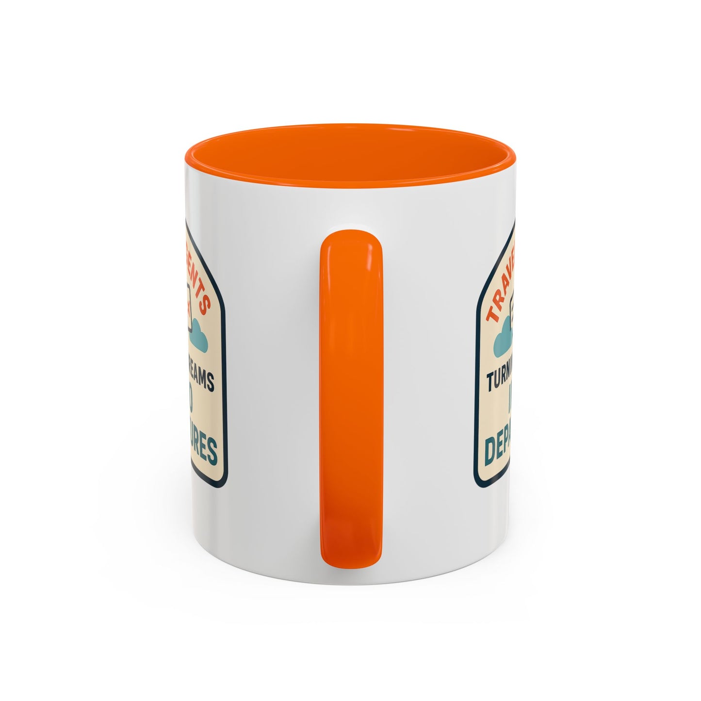 Travel Agents - Turning Dreams Into Departures Mug  11oz & 15oz with Vibrant Colors (NOT PERSONALIZED)