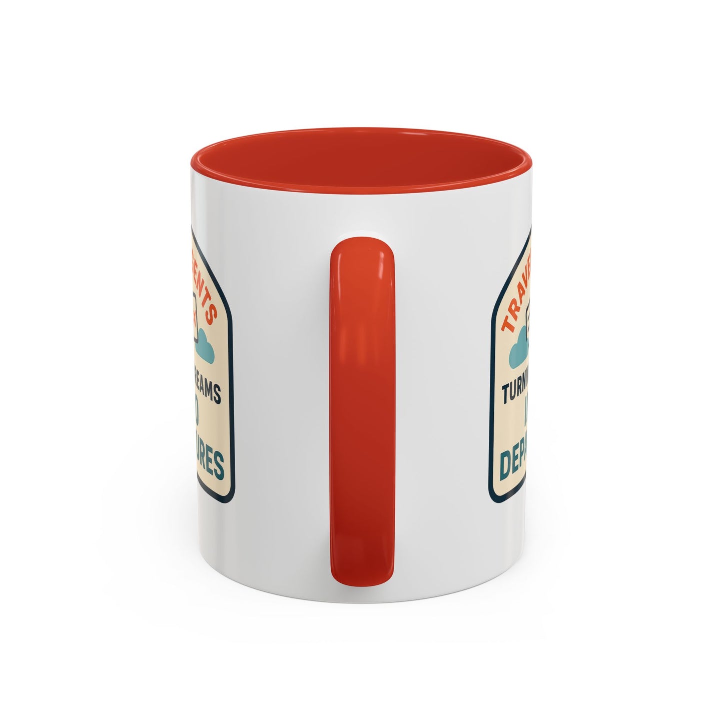 Travel Agents - Turning Dreams Into Departures Mug  11oz & 15oz with Vibrant Colors (NOT PERSONALIZED)