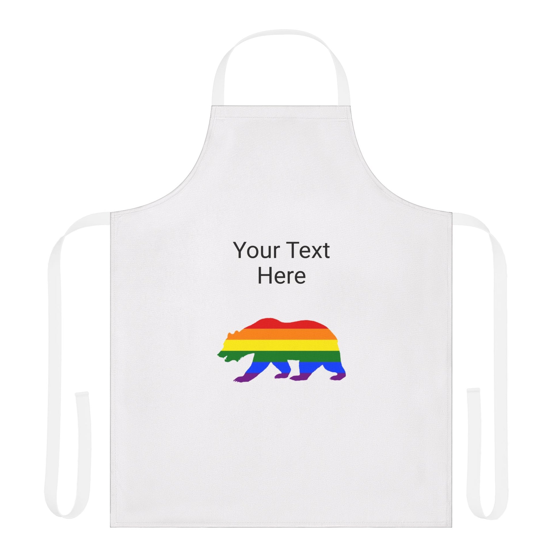 PRIDE BEAR - Pride Apron (CAN PERSONALIZE) - Tammy & Friends Travel